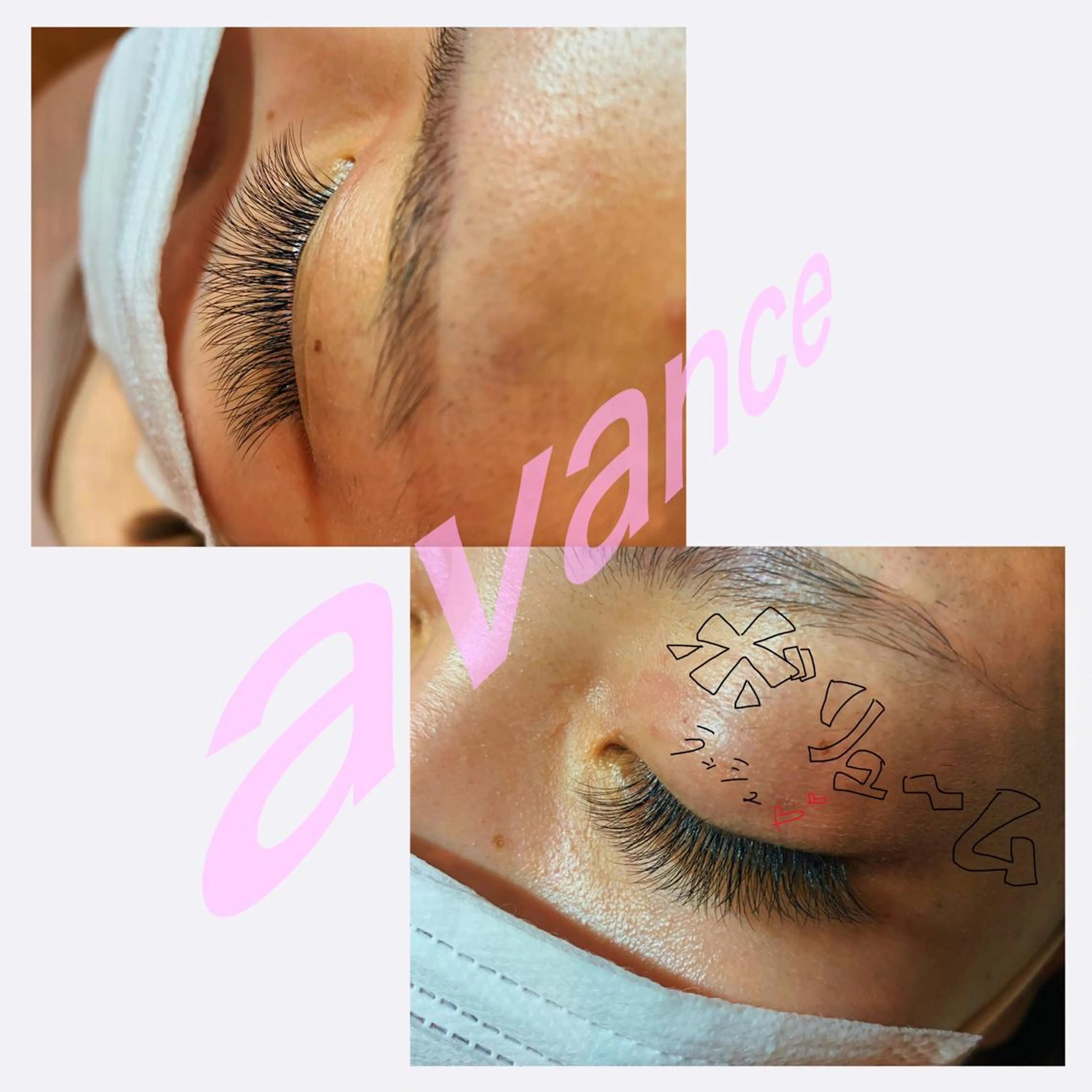 マツエク・マツパ il Anng ayumiのマツエク・マツパデザイン