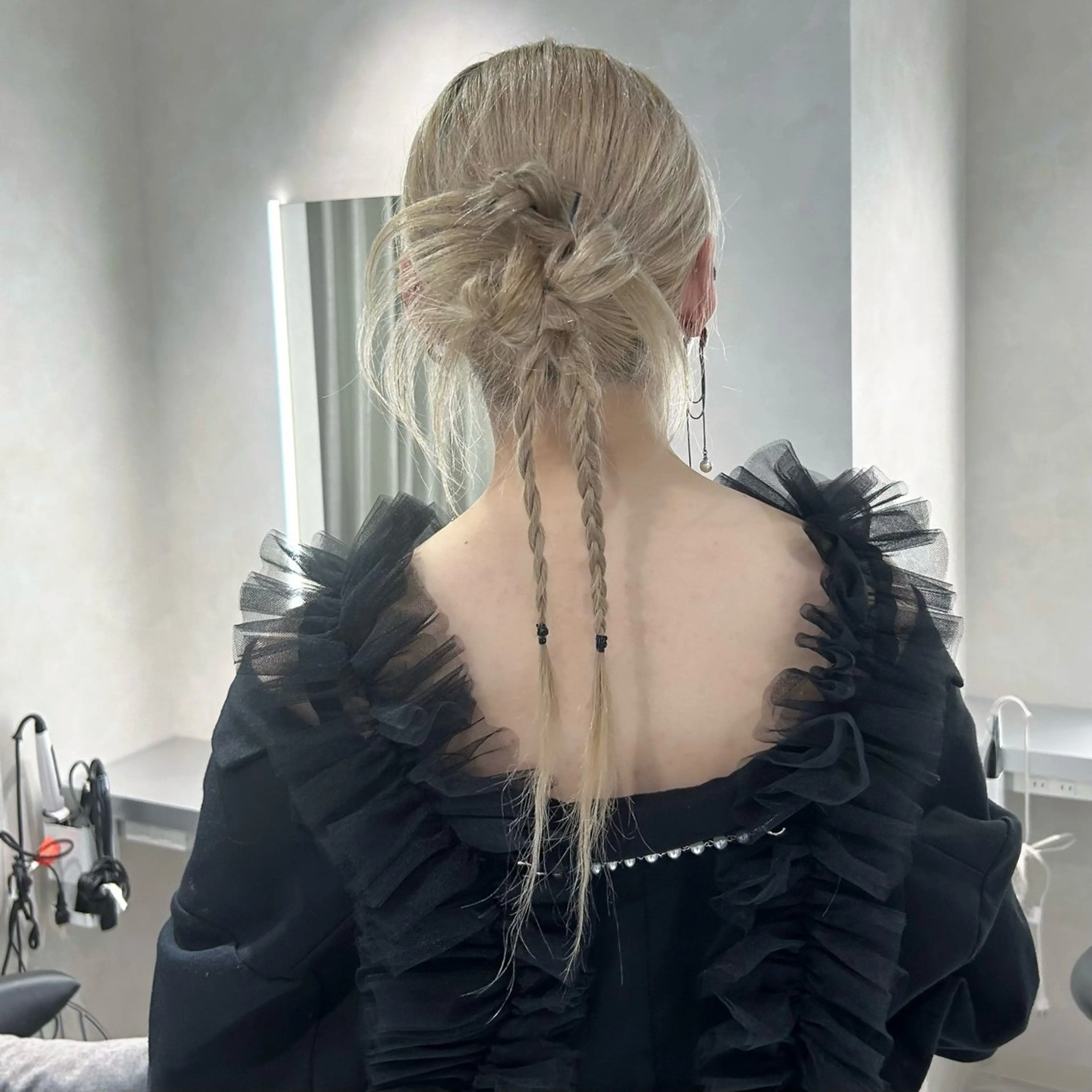 💘ヘアメ/ ヘアアレンジ 💘韓国風カチモリの写真