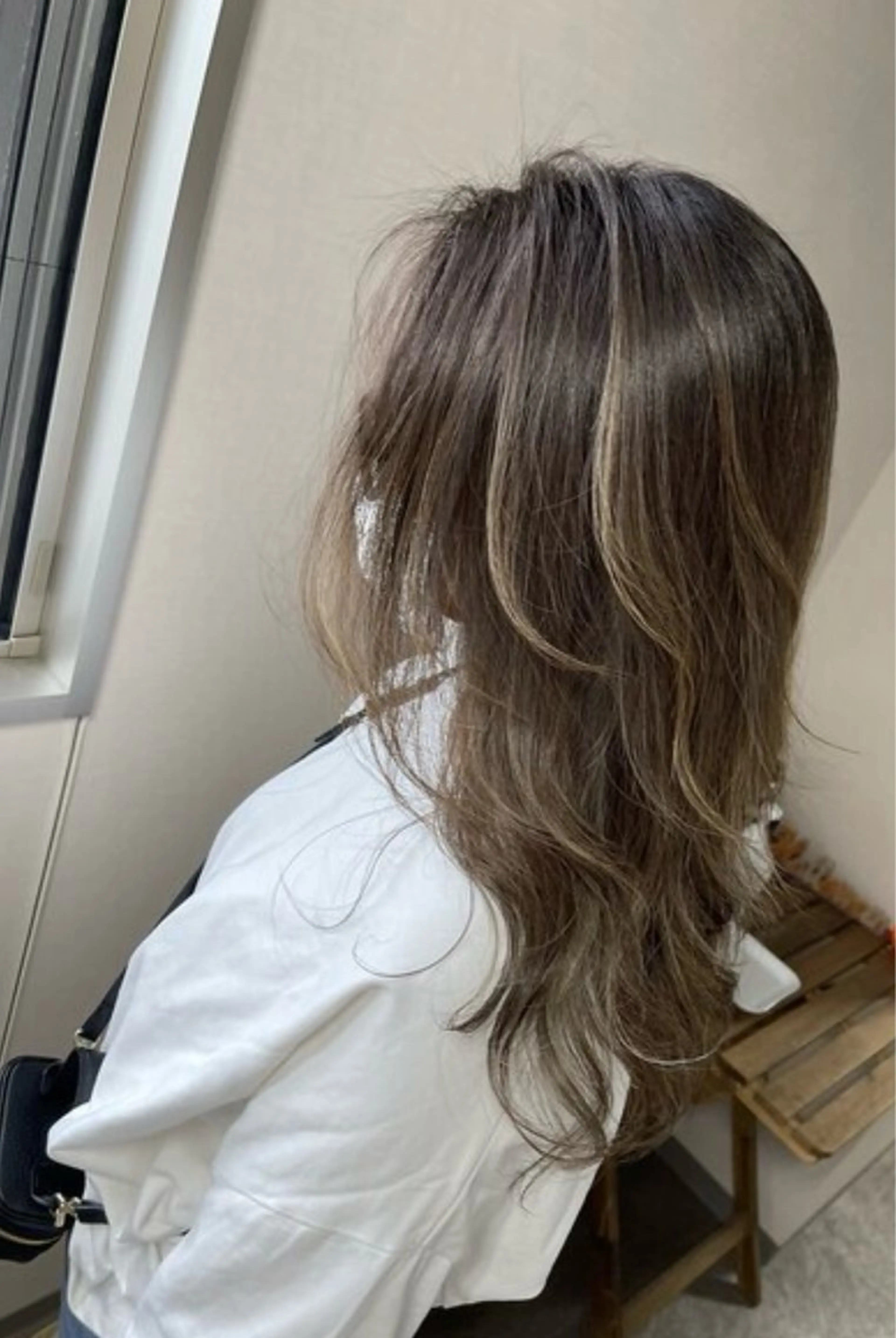 ロング カラー ハイライトカラー ハイライト ヘアカラー 松井那津子 /ハイライトブリーチのヘアスタイル