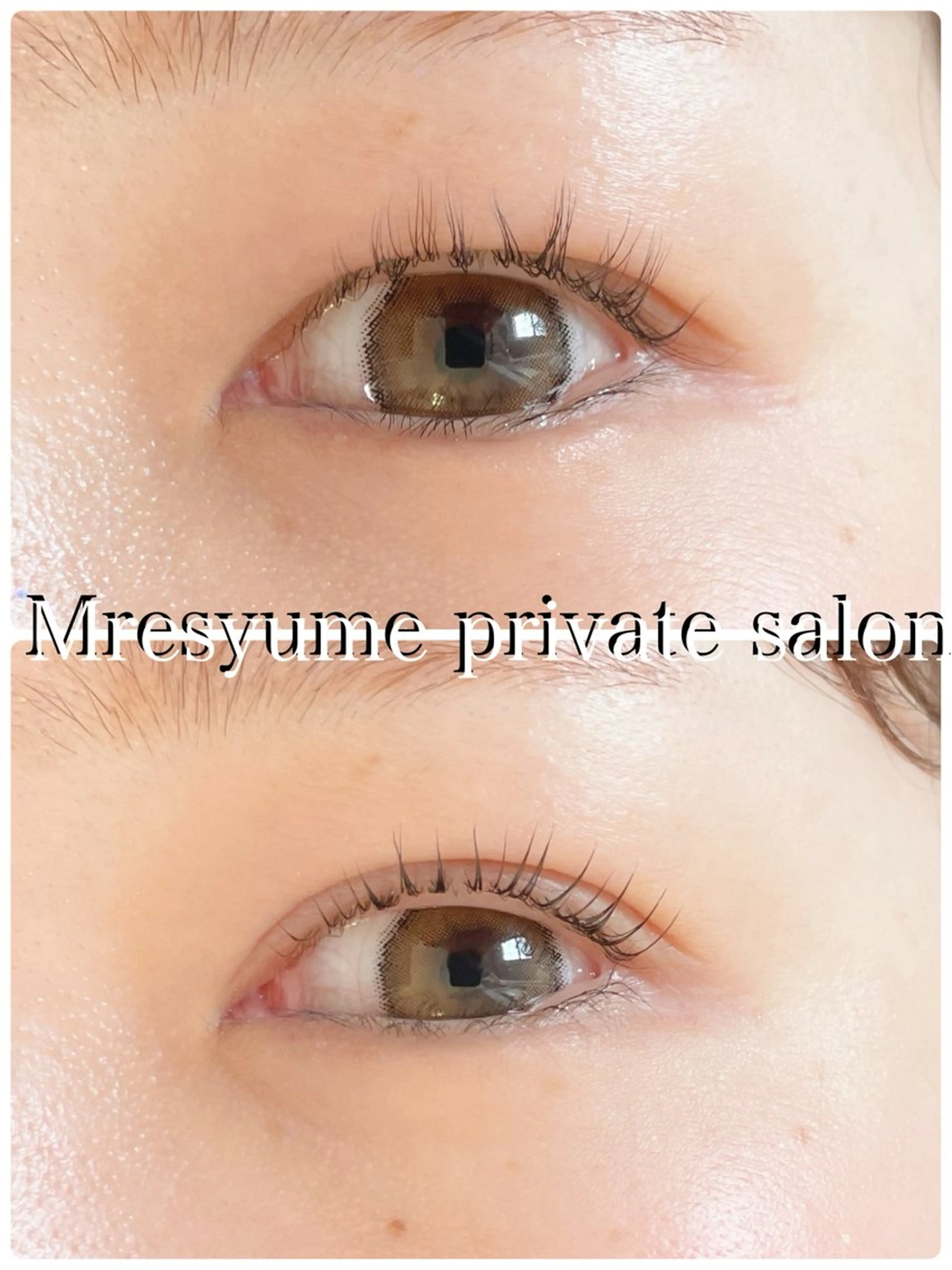 マツエク・マツパ マツパ Mresyume MAYUのマツエク・マツパデザイン