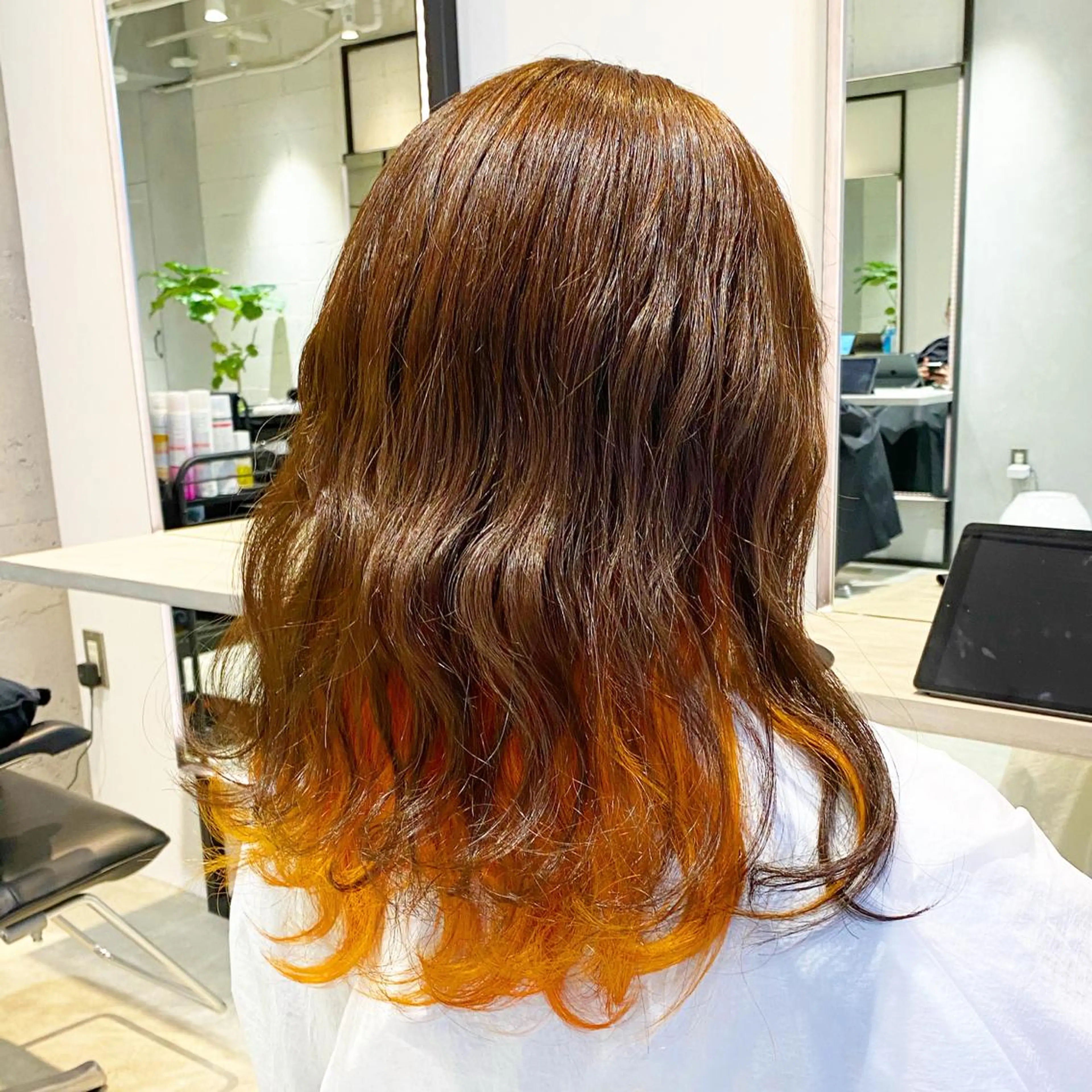 カラー 髪質改善/縮毛矯正 レイヤー/松川匠のヘアスタイル