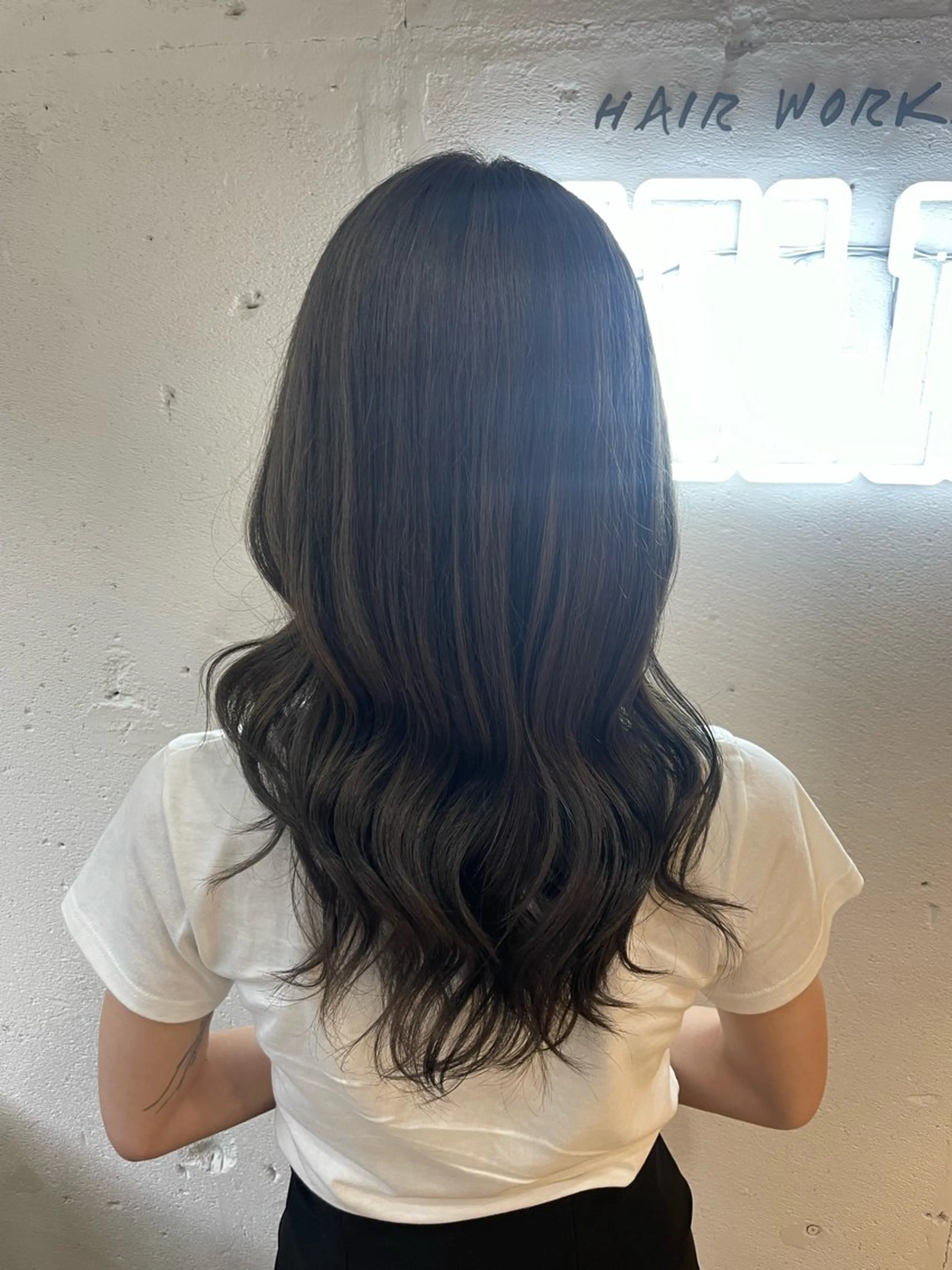 💚🩵カット+カラー+トリートメント🩵💚の写真