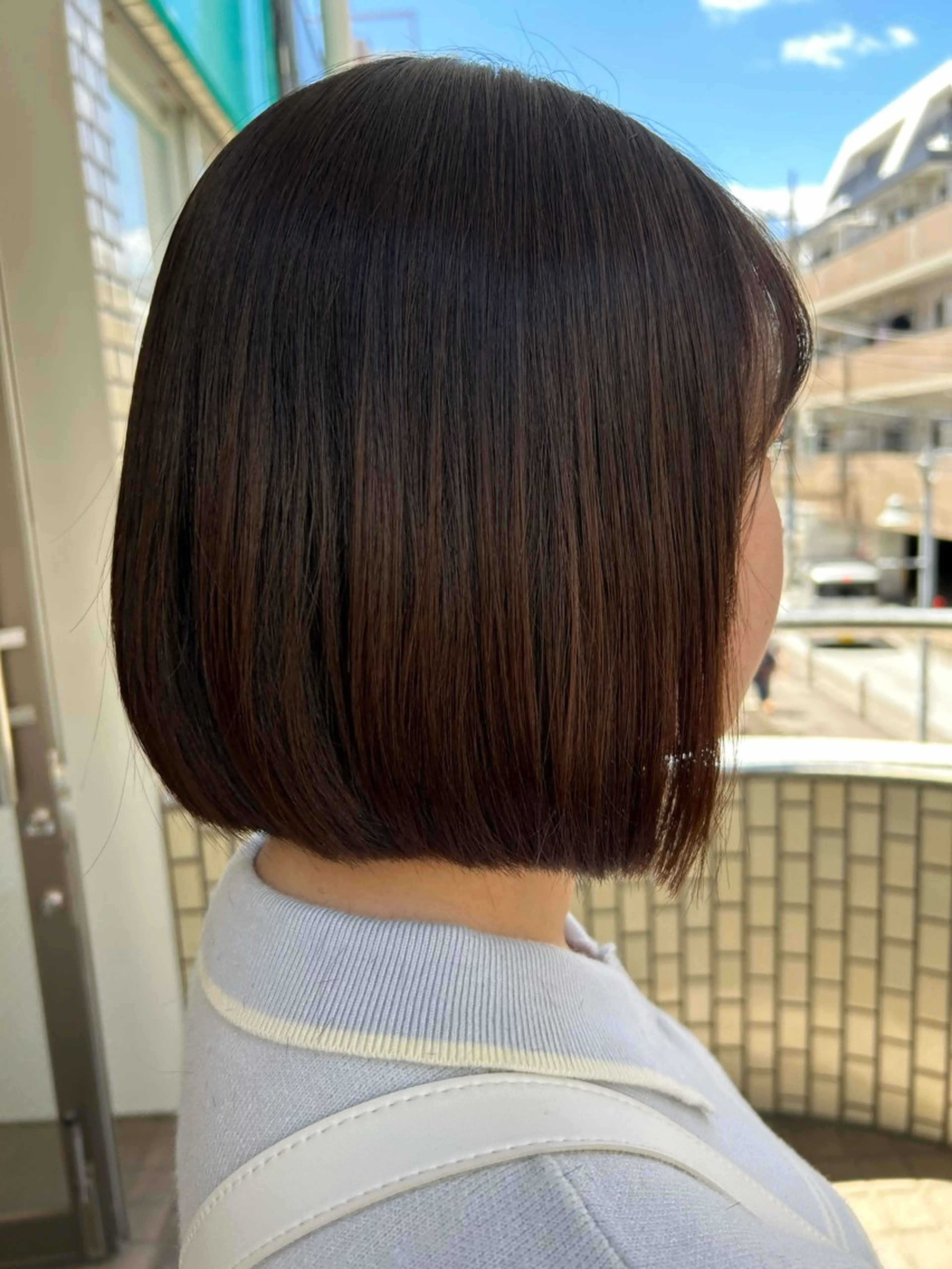 ショート パーマ 小田切 栄司のヘアスタイル