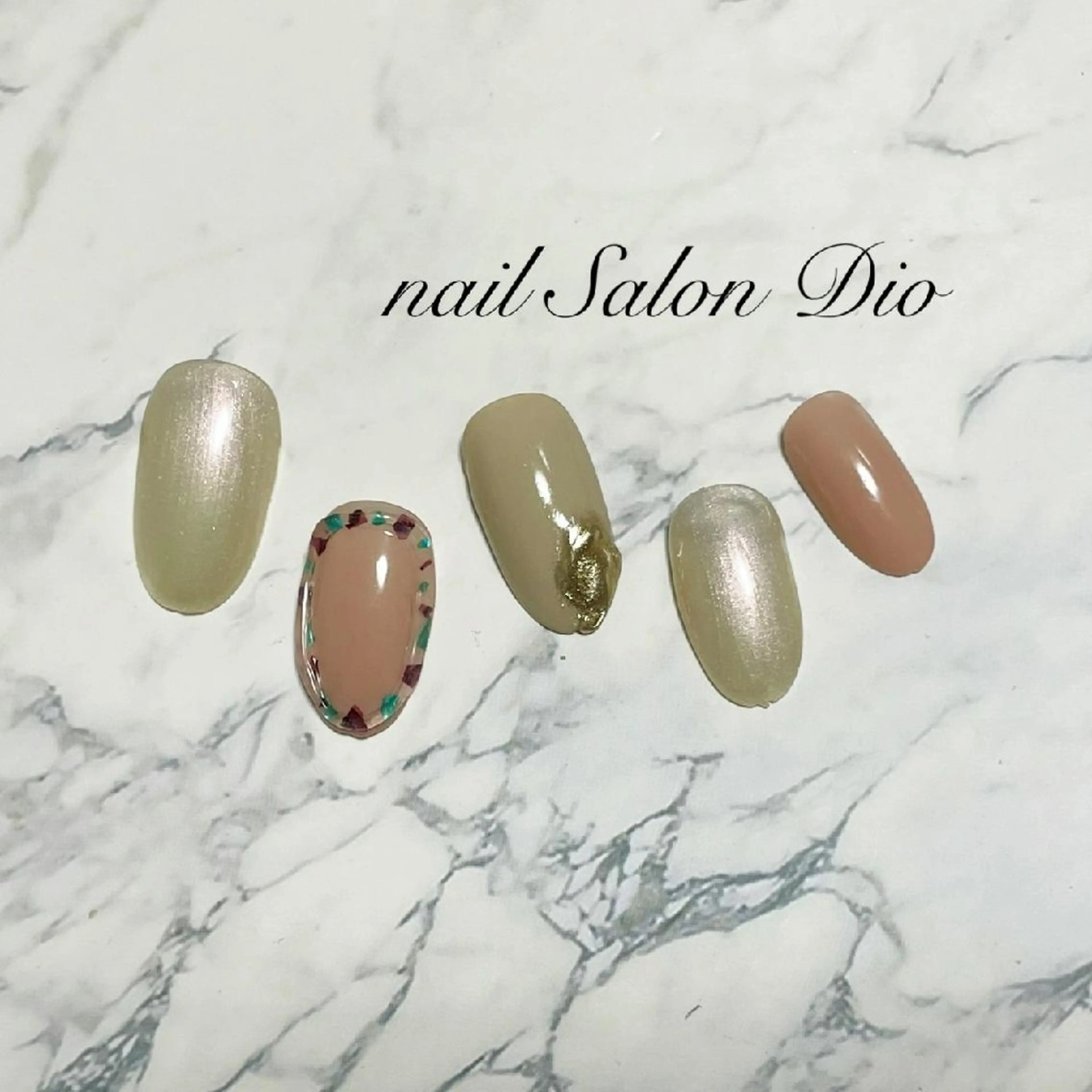 ネイル 春ネイル Nail salon Dioのネイルデザイン