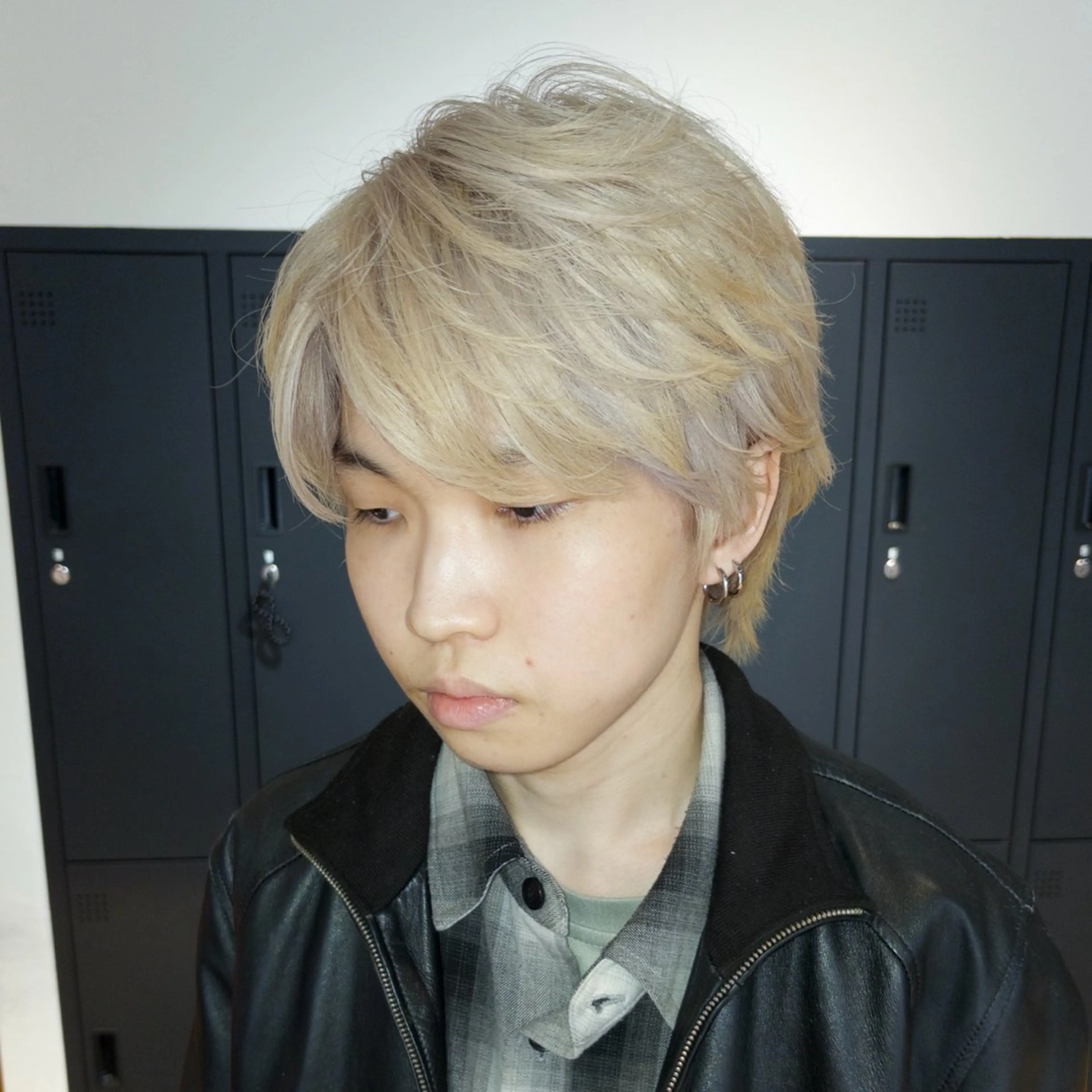 ショート カラー メンズ カット ヘアカラー 🌊メンズ特化🌊 ハイトーン/るきのヘアスタイル