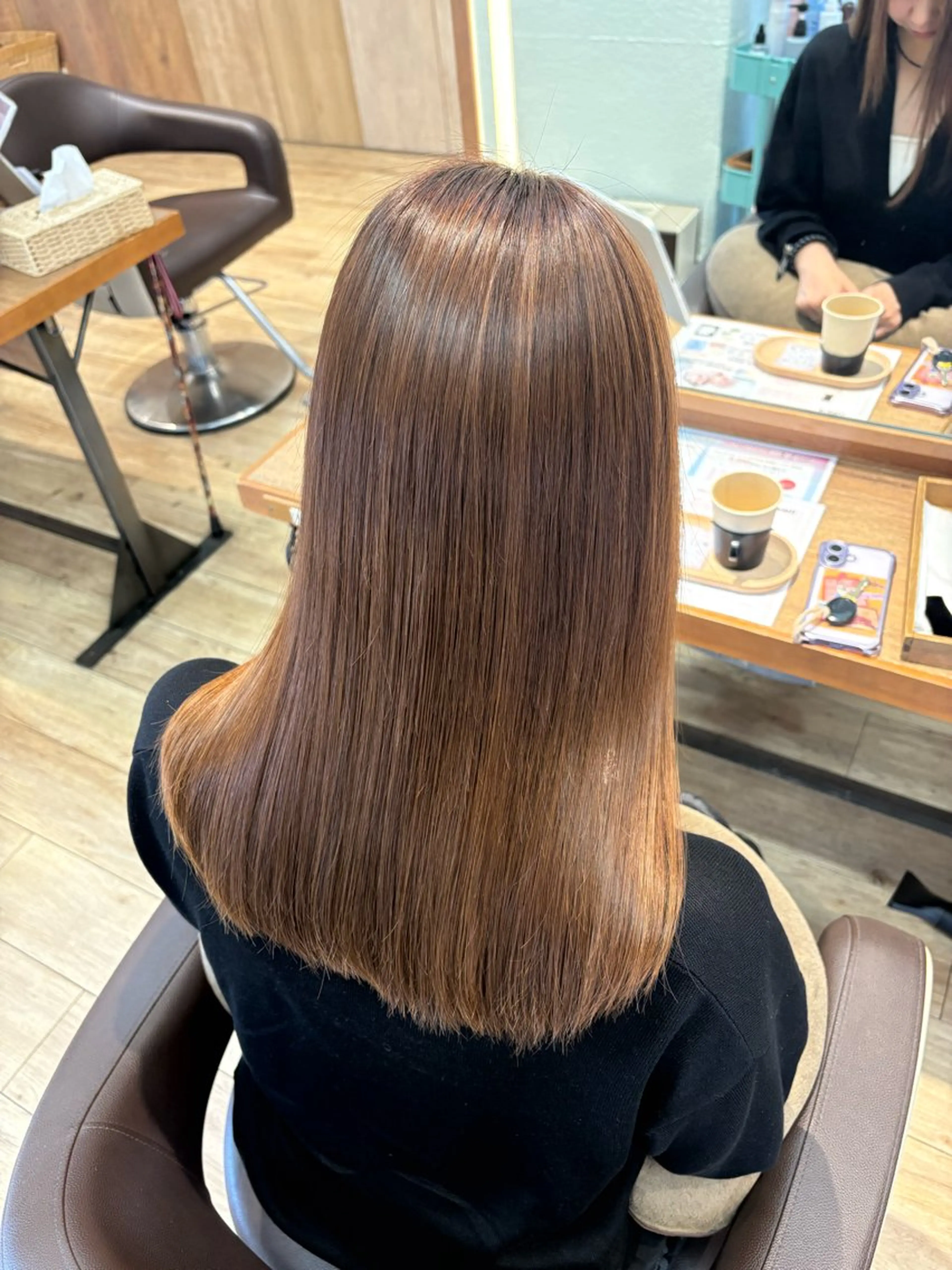 セミロング 透明感カラー 🧚‍♂️さえのヘアスタイル