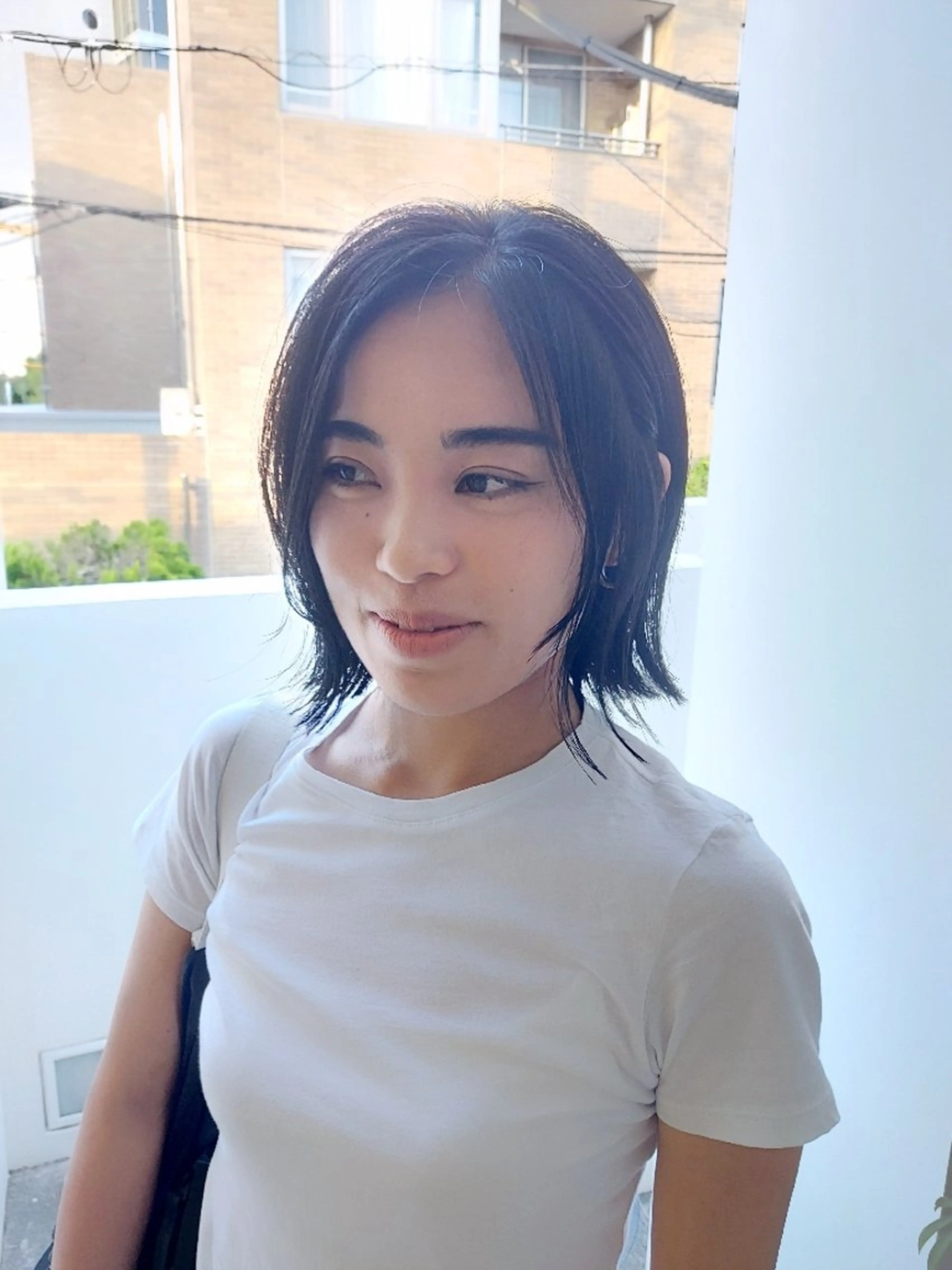 ショート ボブ レイヤーカット 樋口 千尋のヘアスタイル