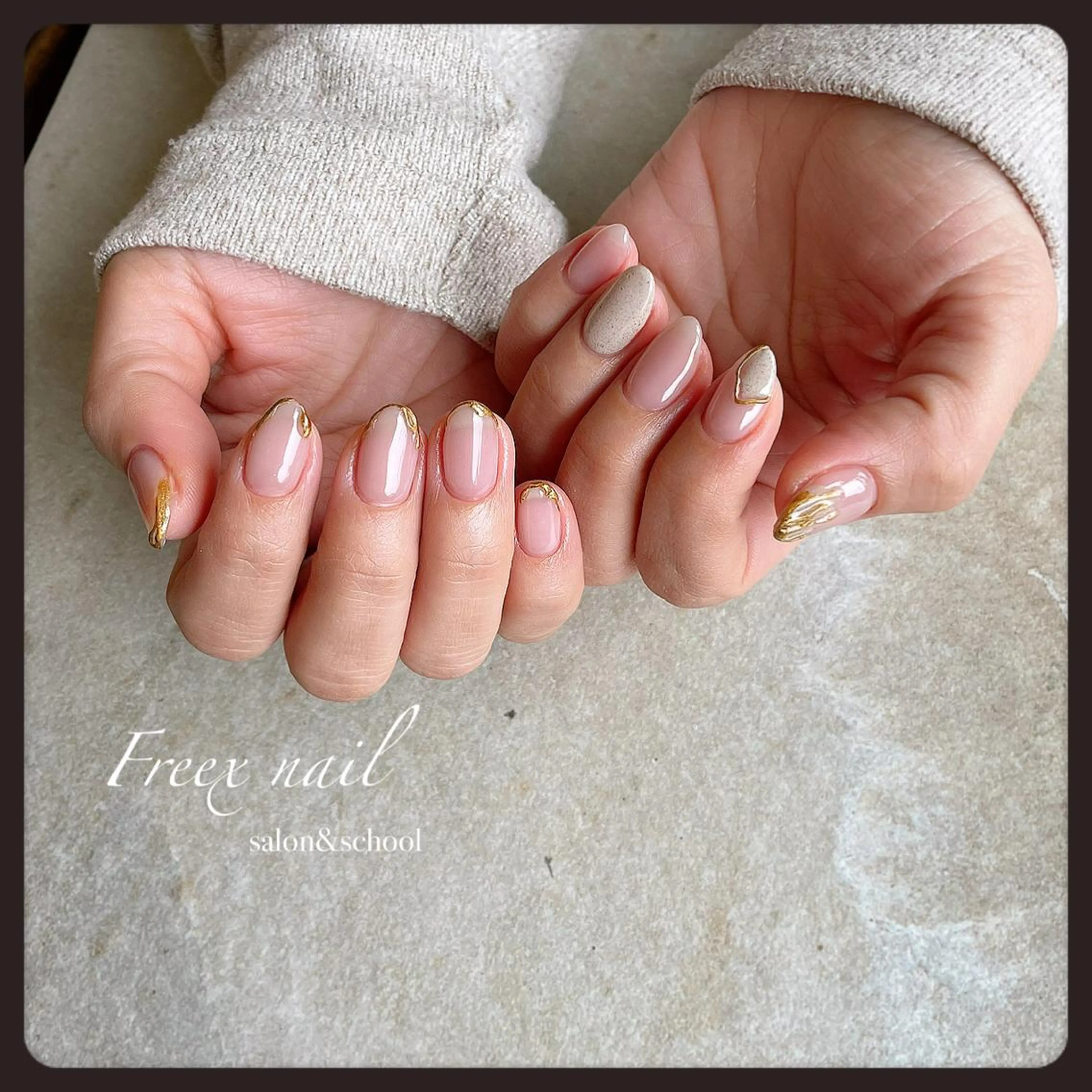 ネイル freex nail /ニュアンス/個性派のネイルデザイン