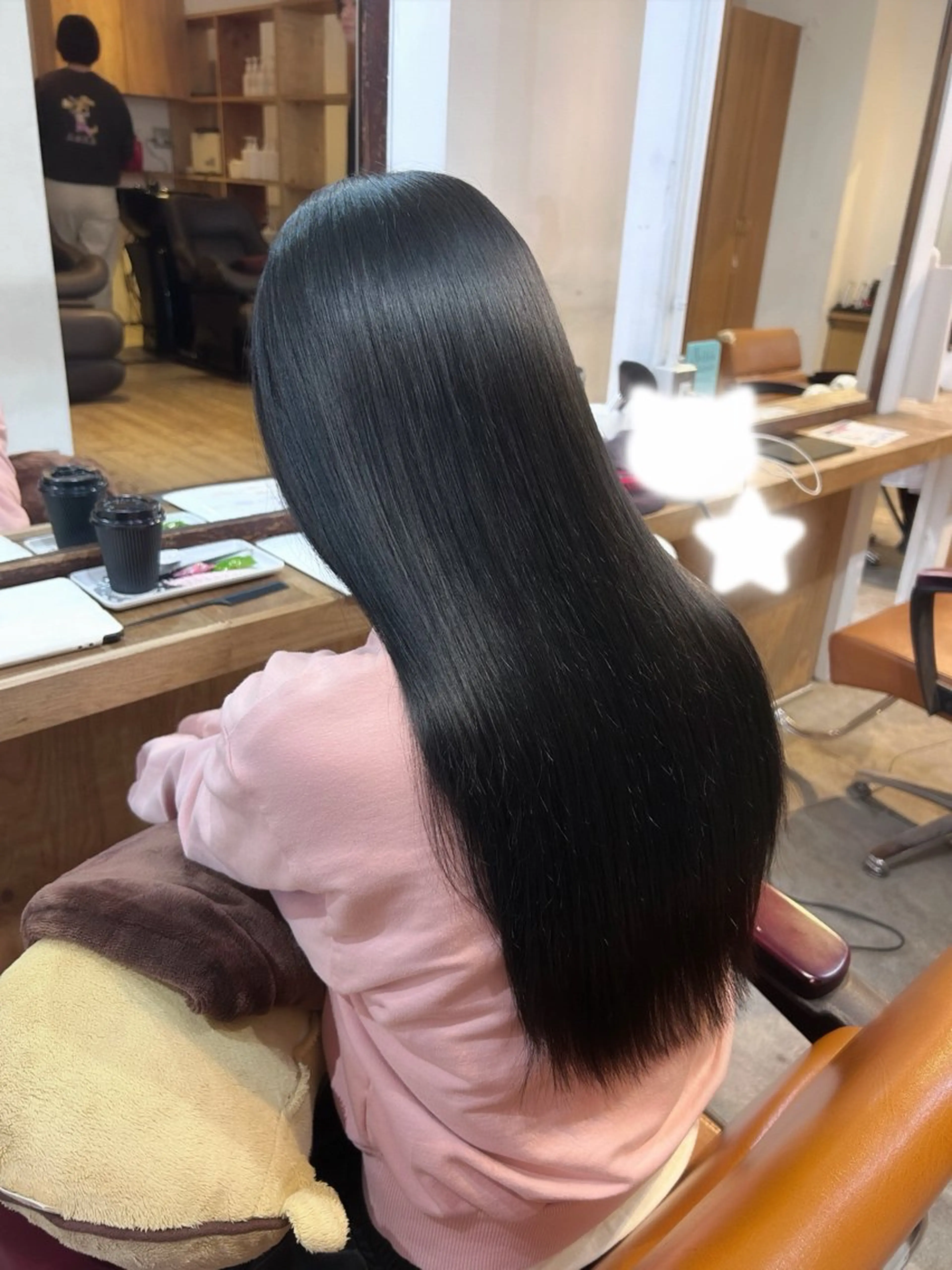 ロング カラー 透明感カラー 田口 未侑のヘアスタイル