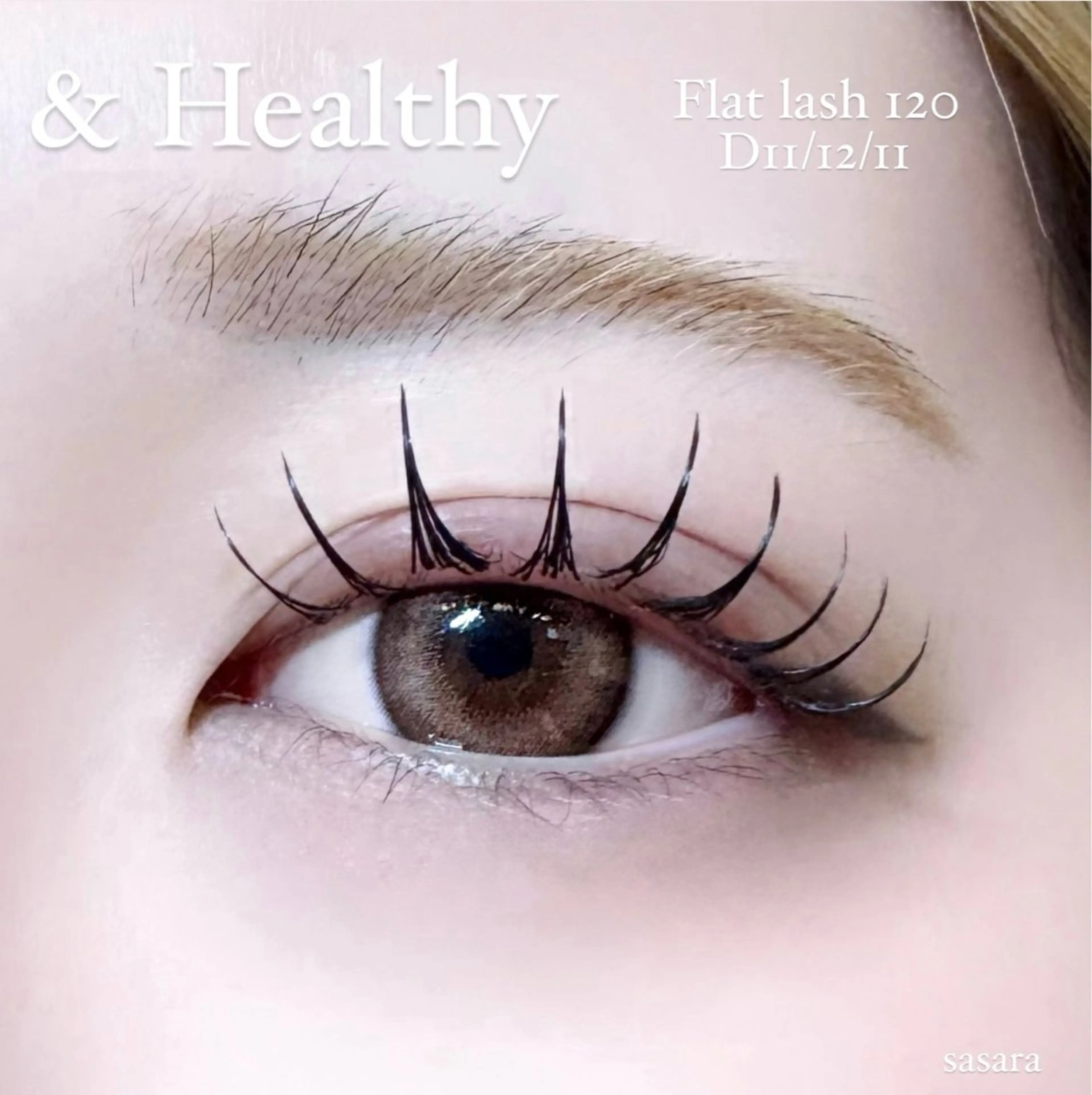 マツエク・マツパ マツエク 🍒束間まつ毛ෆ sasara🍒のマツエク・マツパデザイン