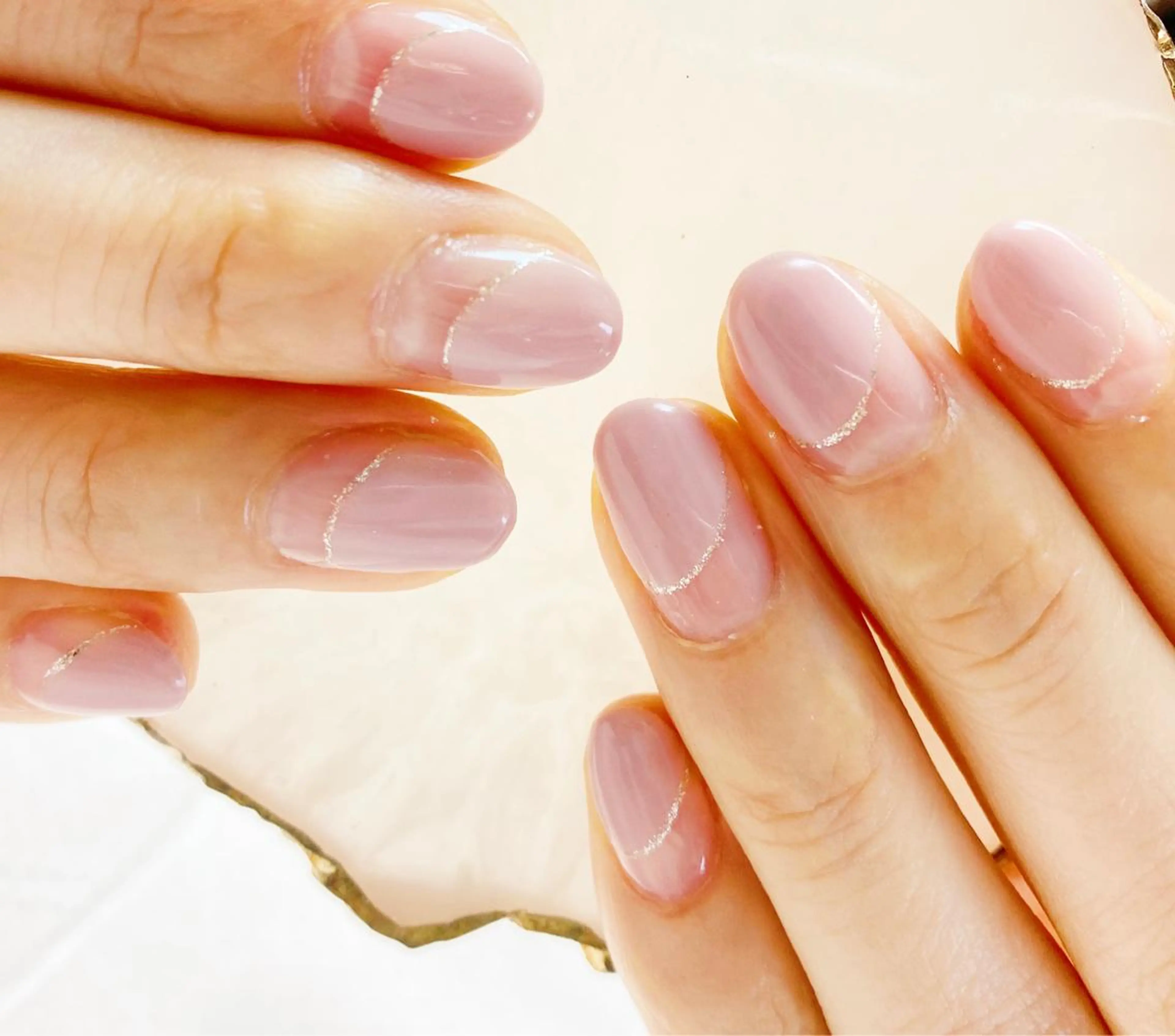 ネイル フレンチネイル プティリボン 武蔵小金井店のネイルデザイン