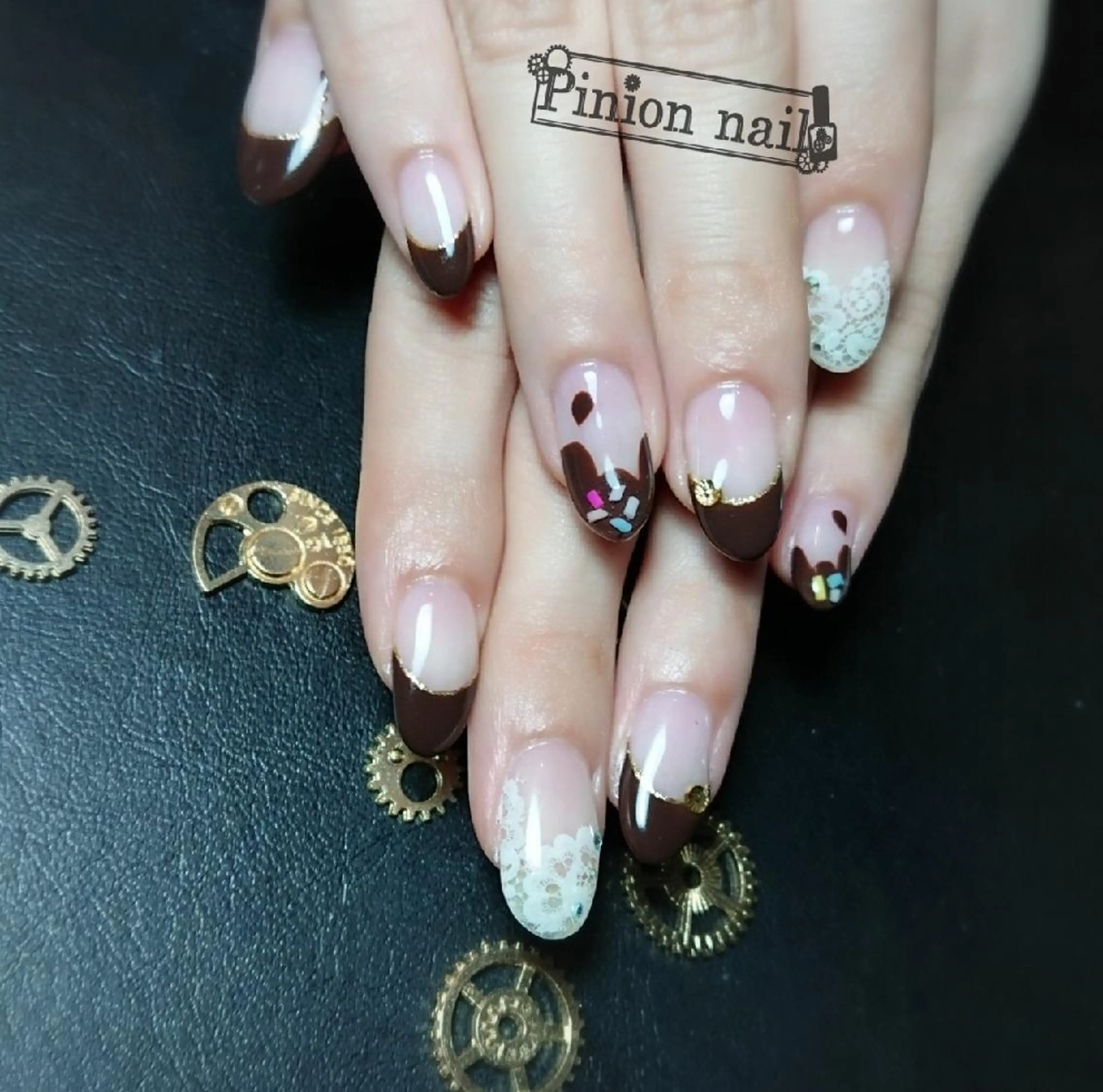 ネイル レース 【推し活応援サロン】 Mea nuiのネイルデザイン