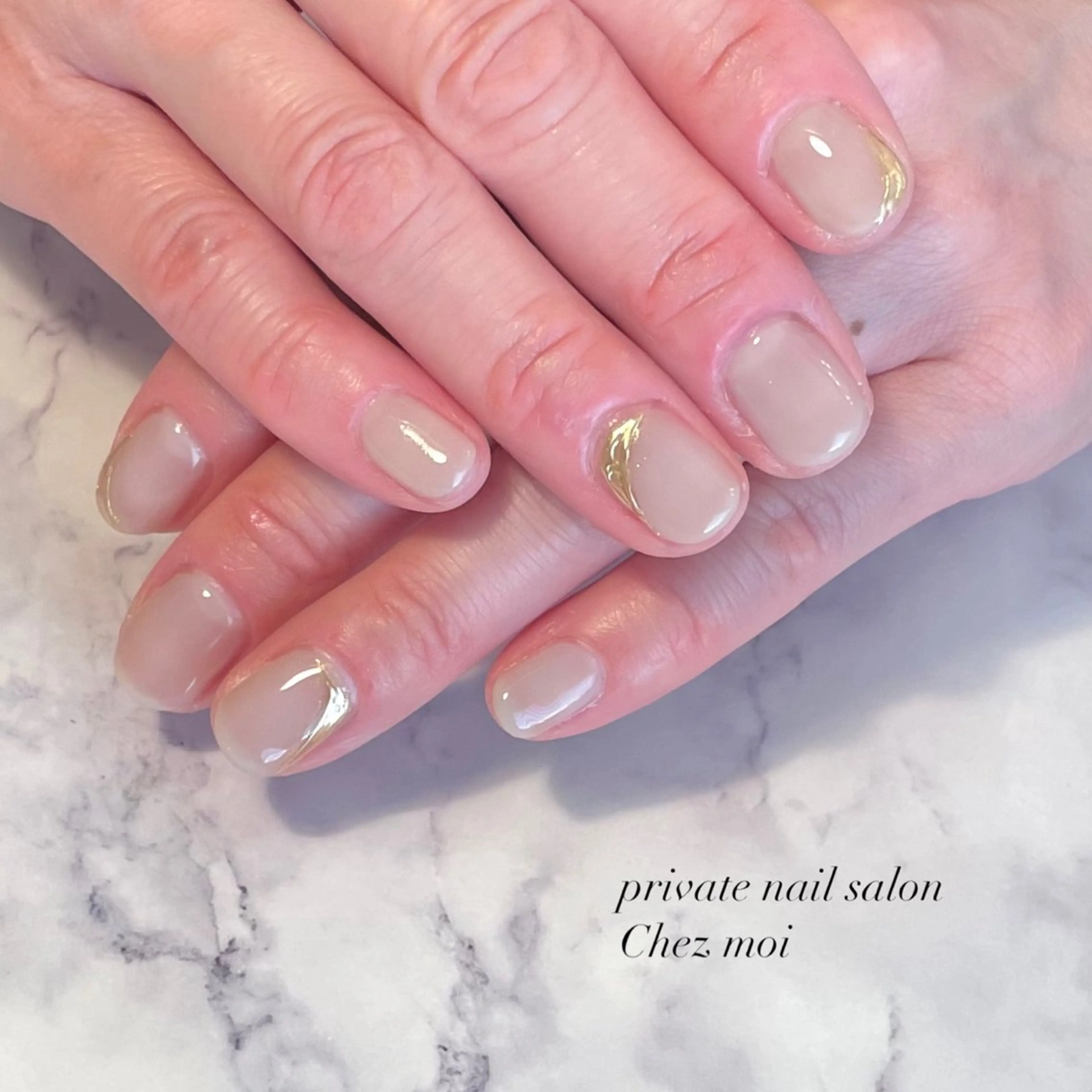 ネイル ミラーネイル KOMINE TOMOKOのネイルデザイン