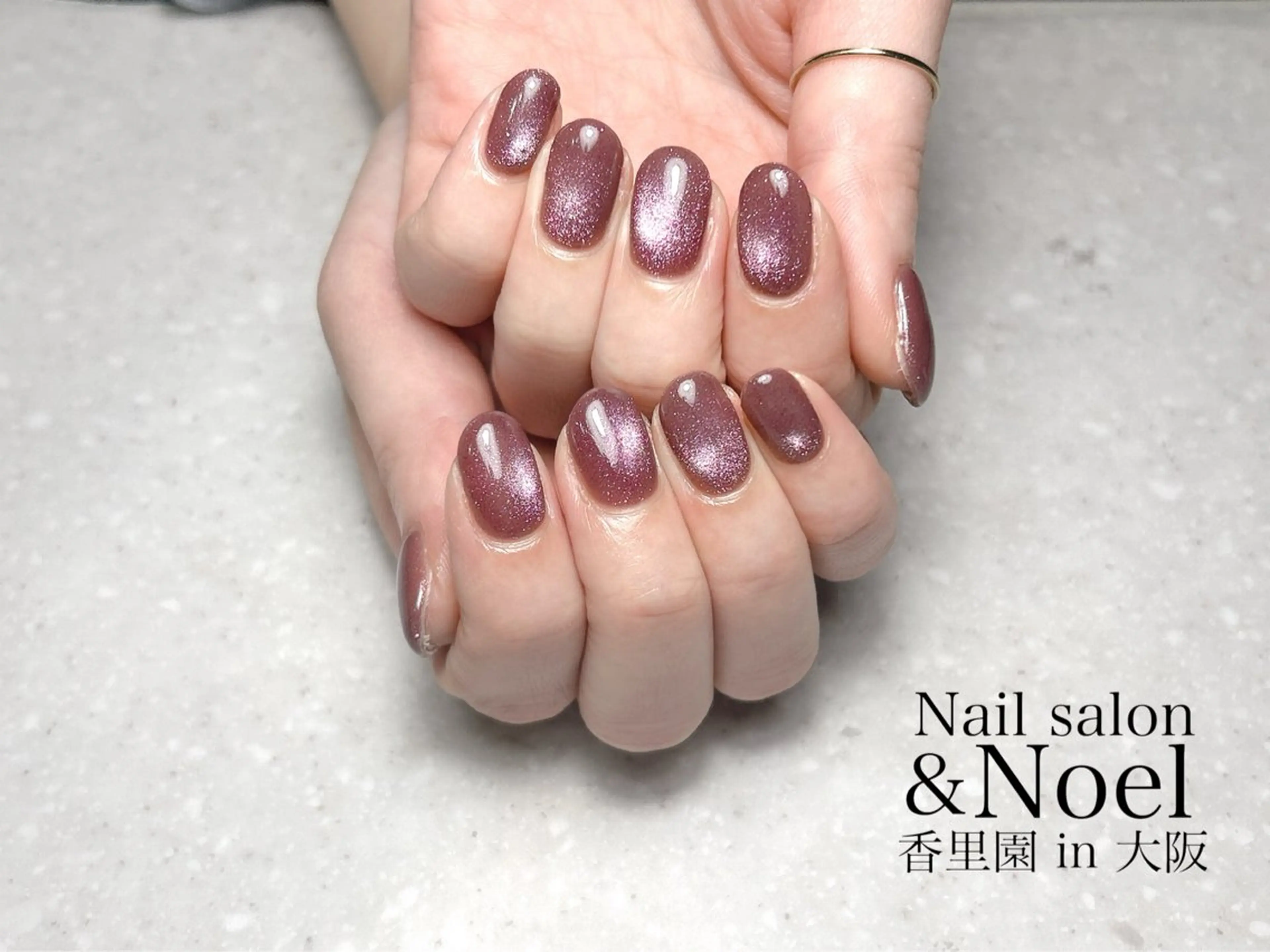 ネイル ハンドネイル Nailsalon  &Noel所属・もも 🍑のネイルデザイン