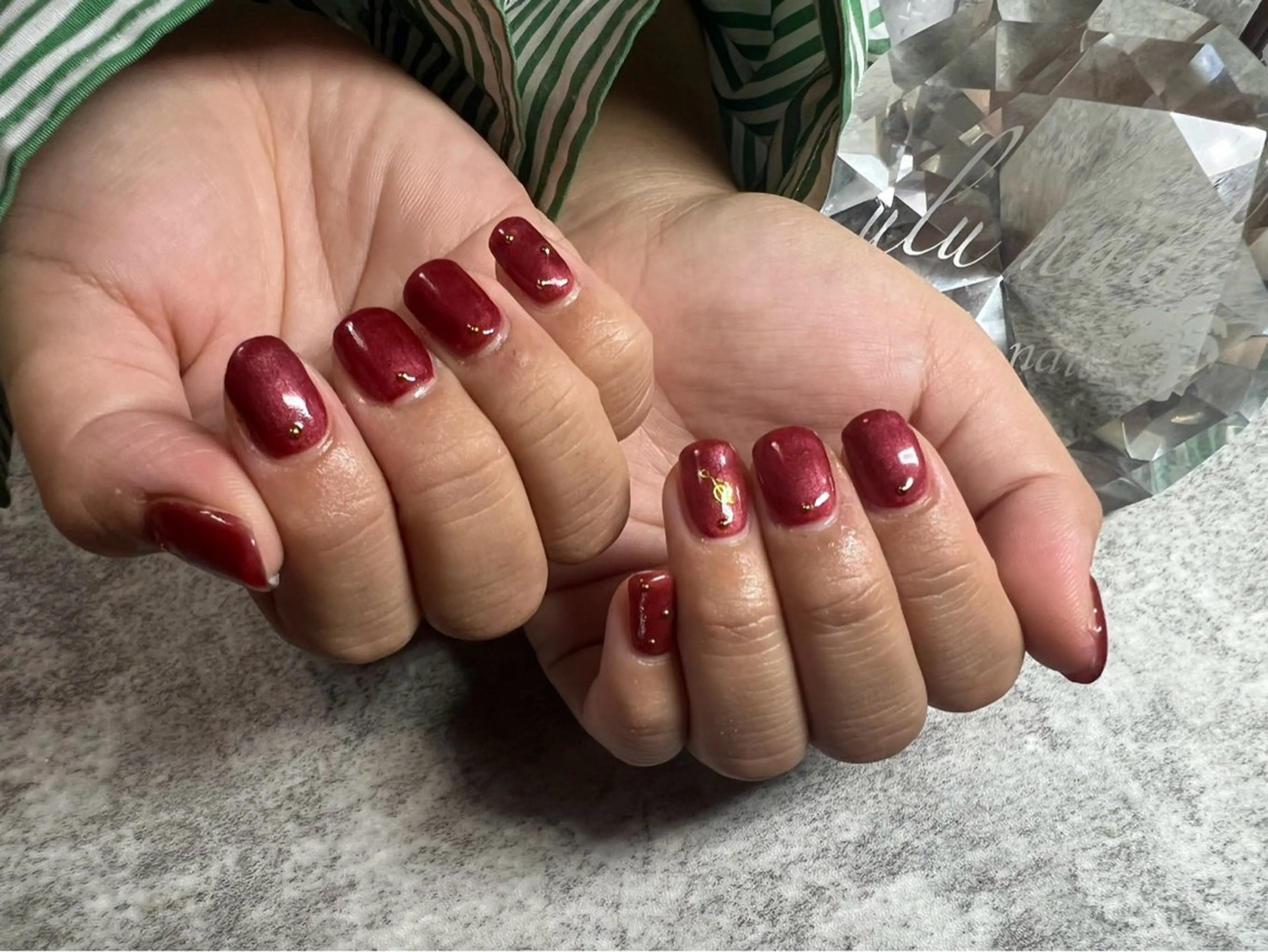 ネイル シンプルネイル 佐野 愛美のネイルデザイン