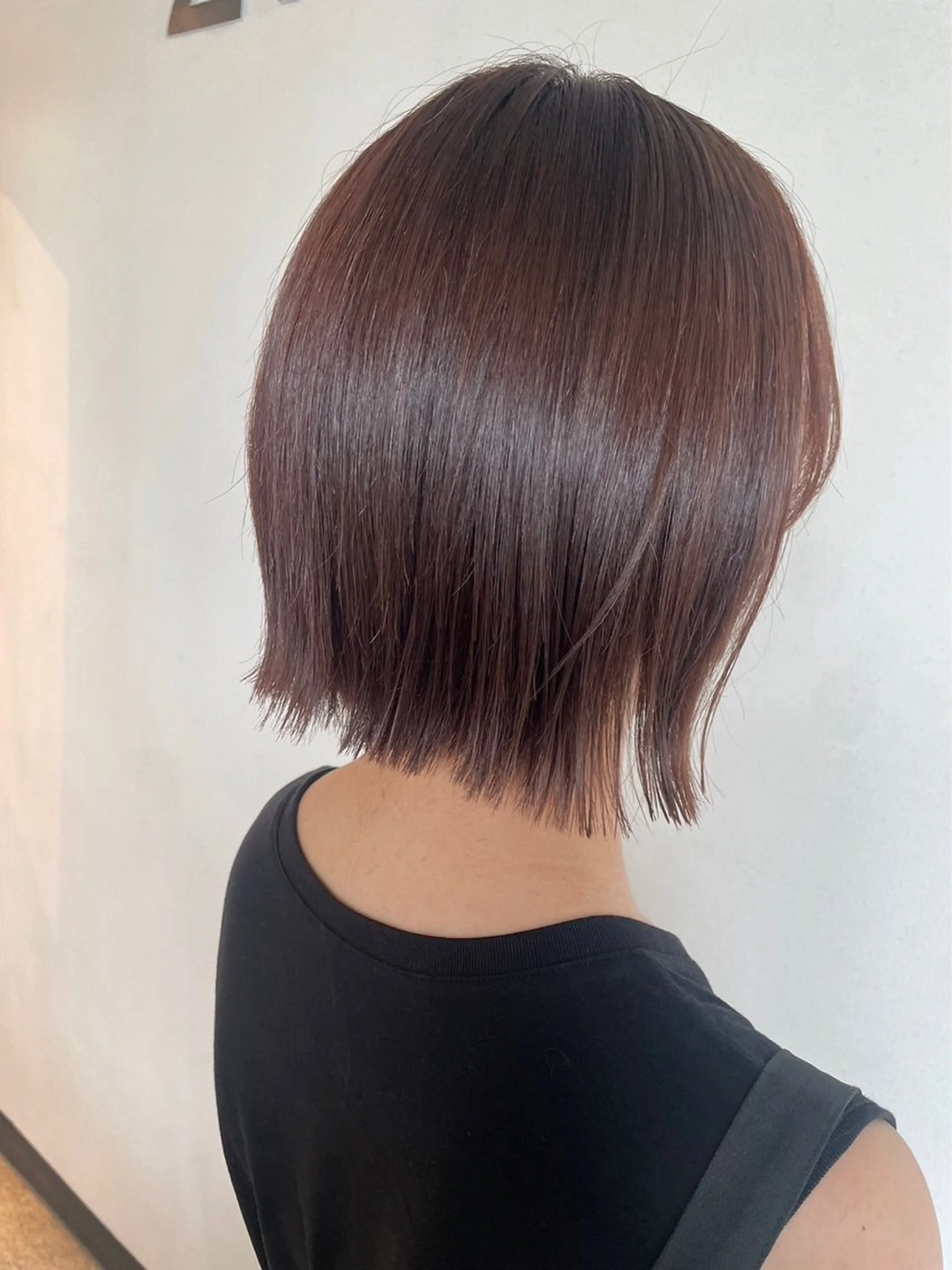 ミディアム カラー 藤倉なつみ /玉造のヘアスタイル