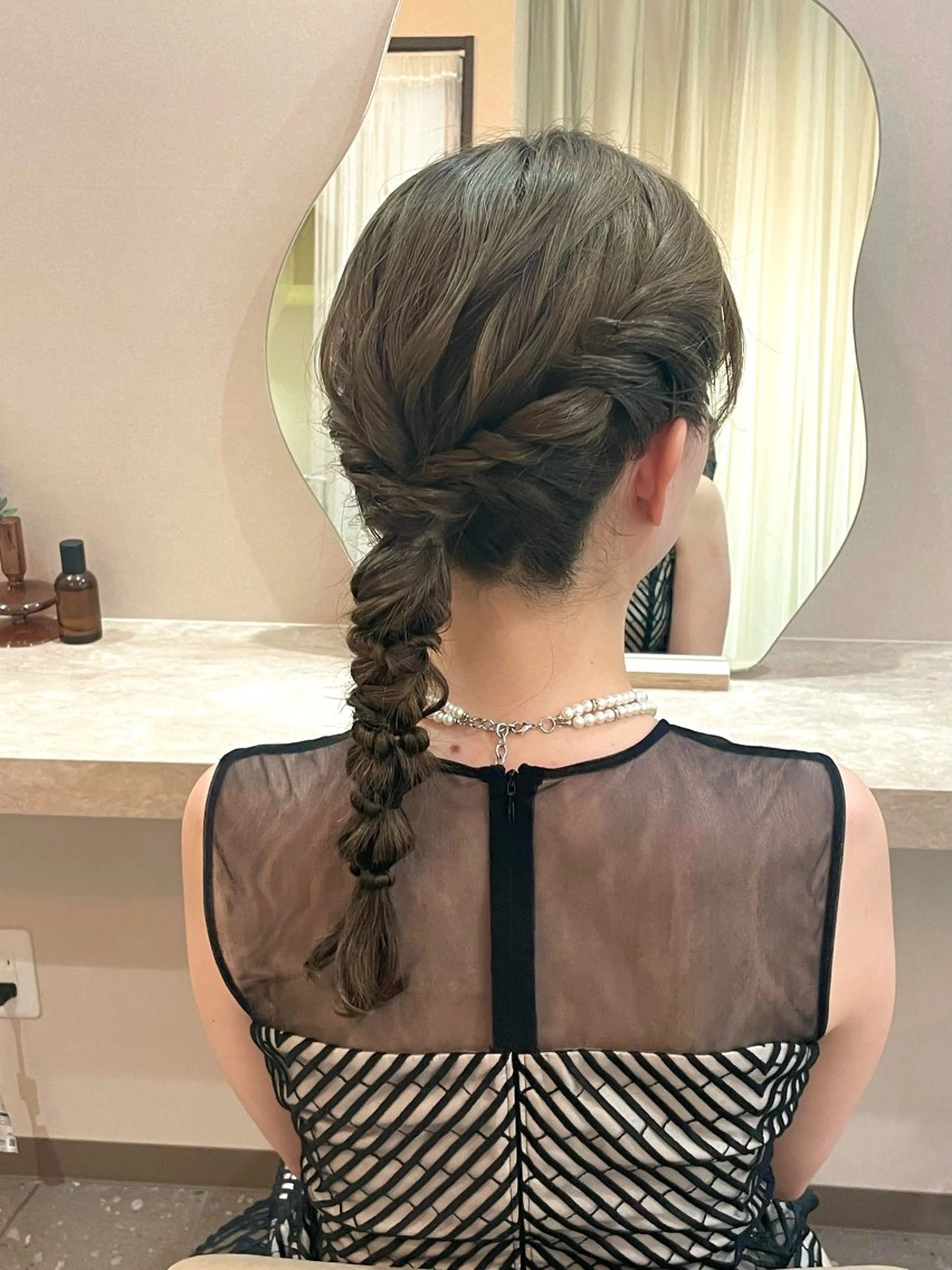 セミロング Mila chihiroのヘアスタイル