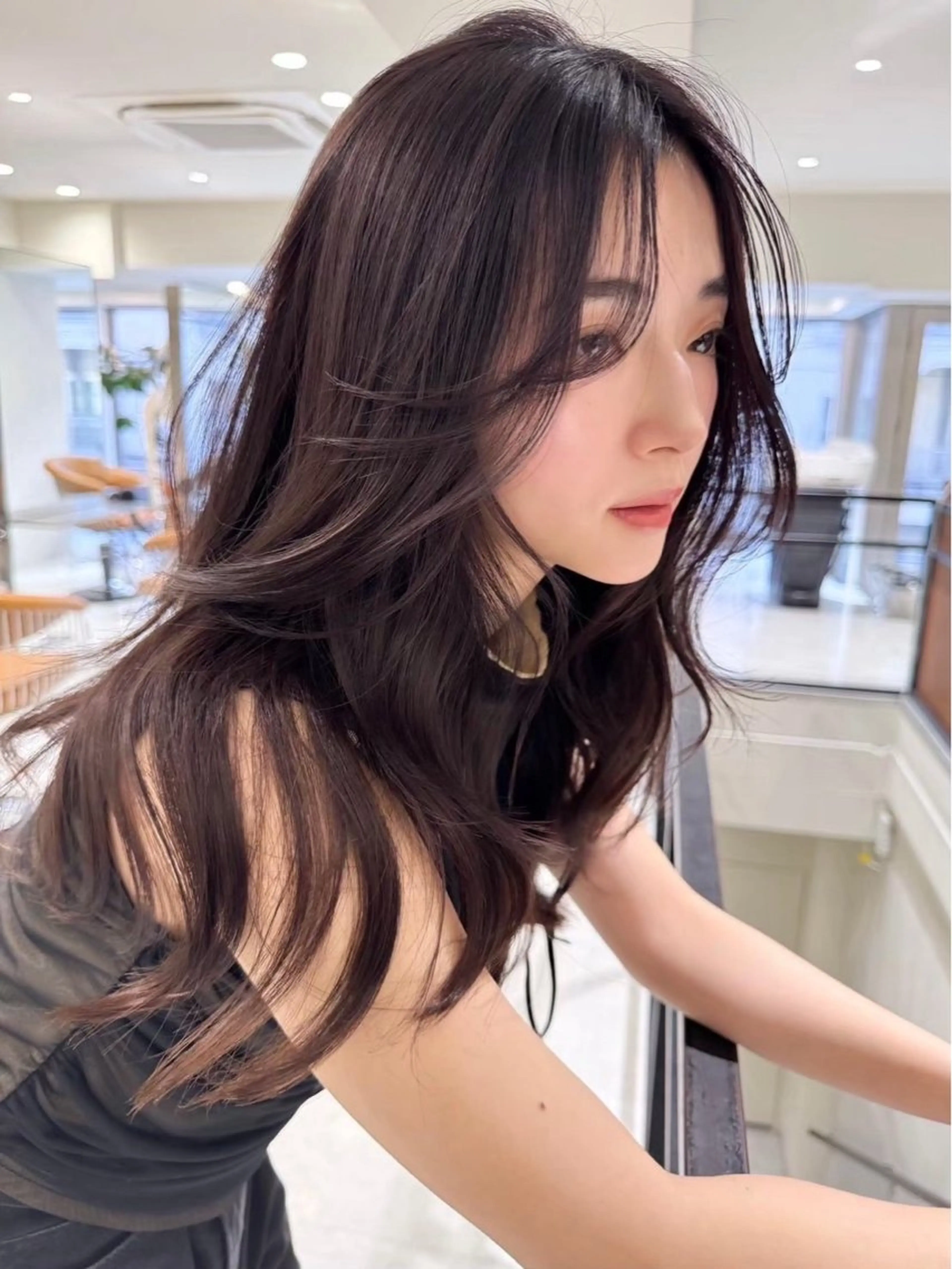 ショート カラー ヘアアレンジ ヘアカラー 🫧透明感カラー/ 艶カラー🫧namiのヘアスタイル