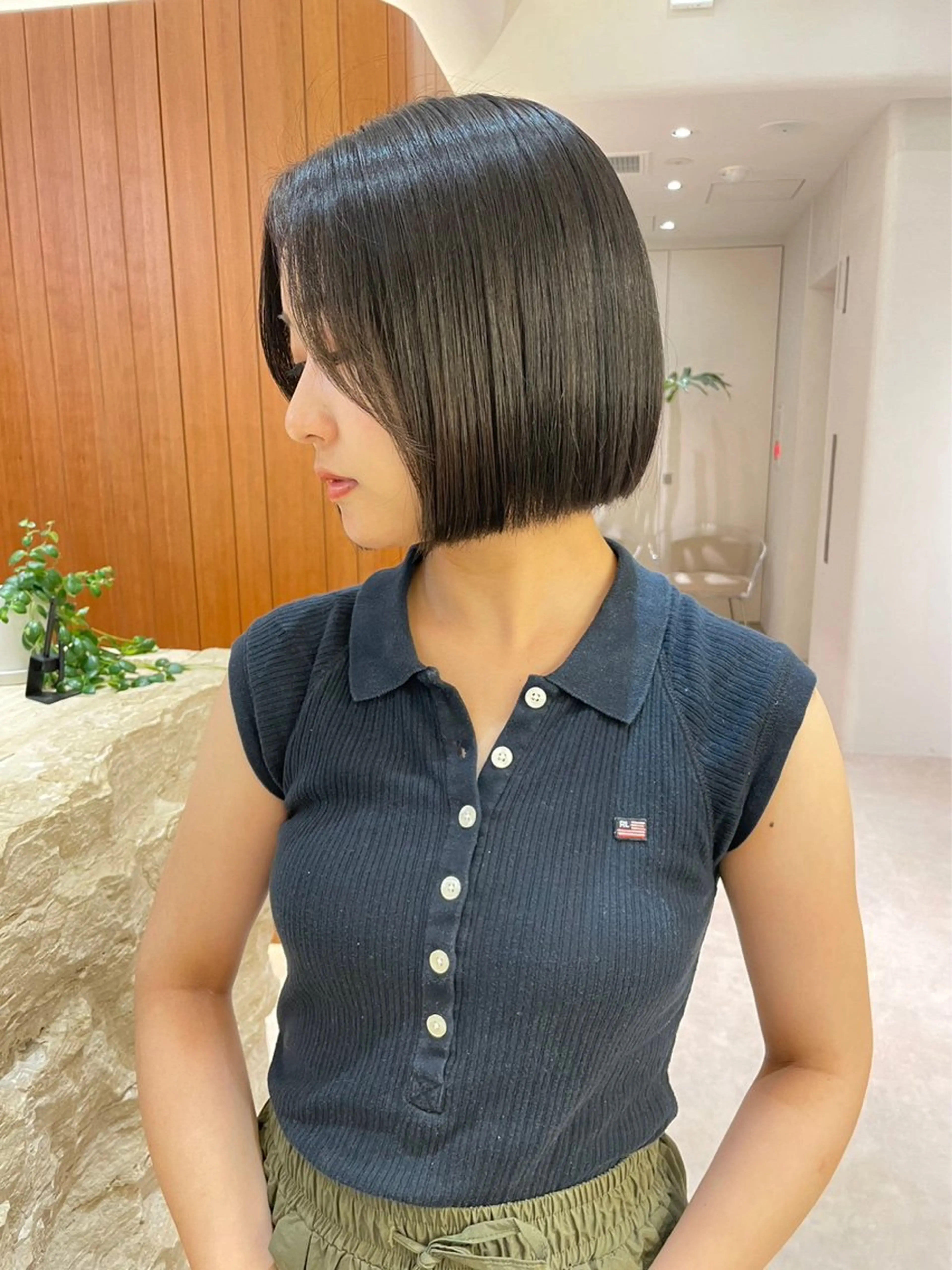 ミディアム カラー 新宿/韓国ボブ/ レイヤーボブしょうごのヘアスタイル