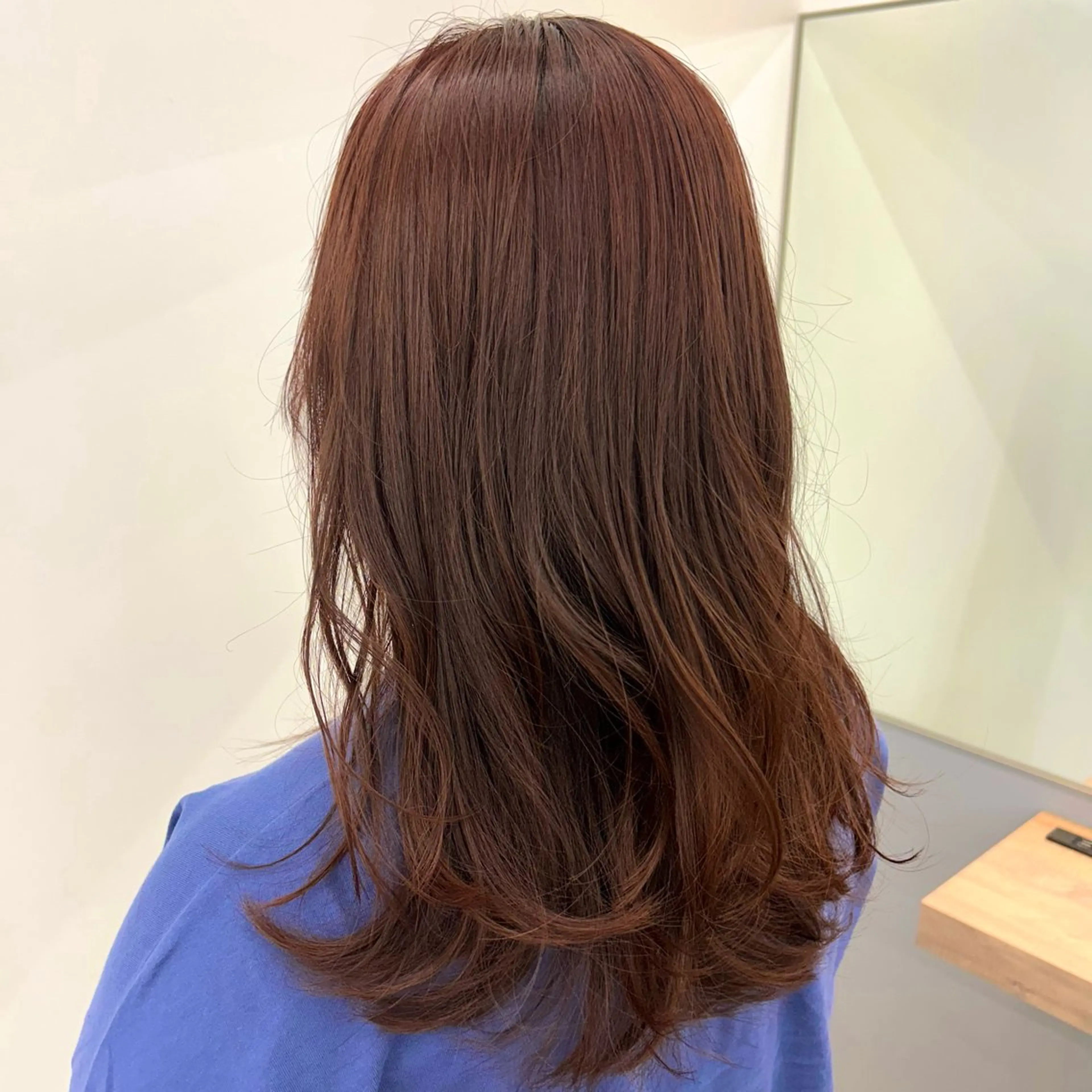 ロング レイヤーカット ヘアカラー ベージュ/透明感/ レイヤー/あやか💕のヘアスタイル