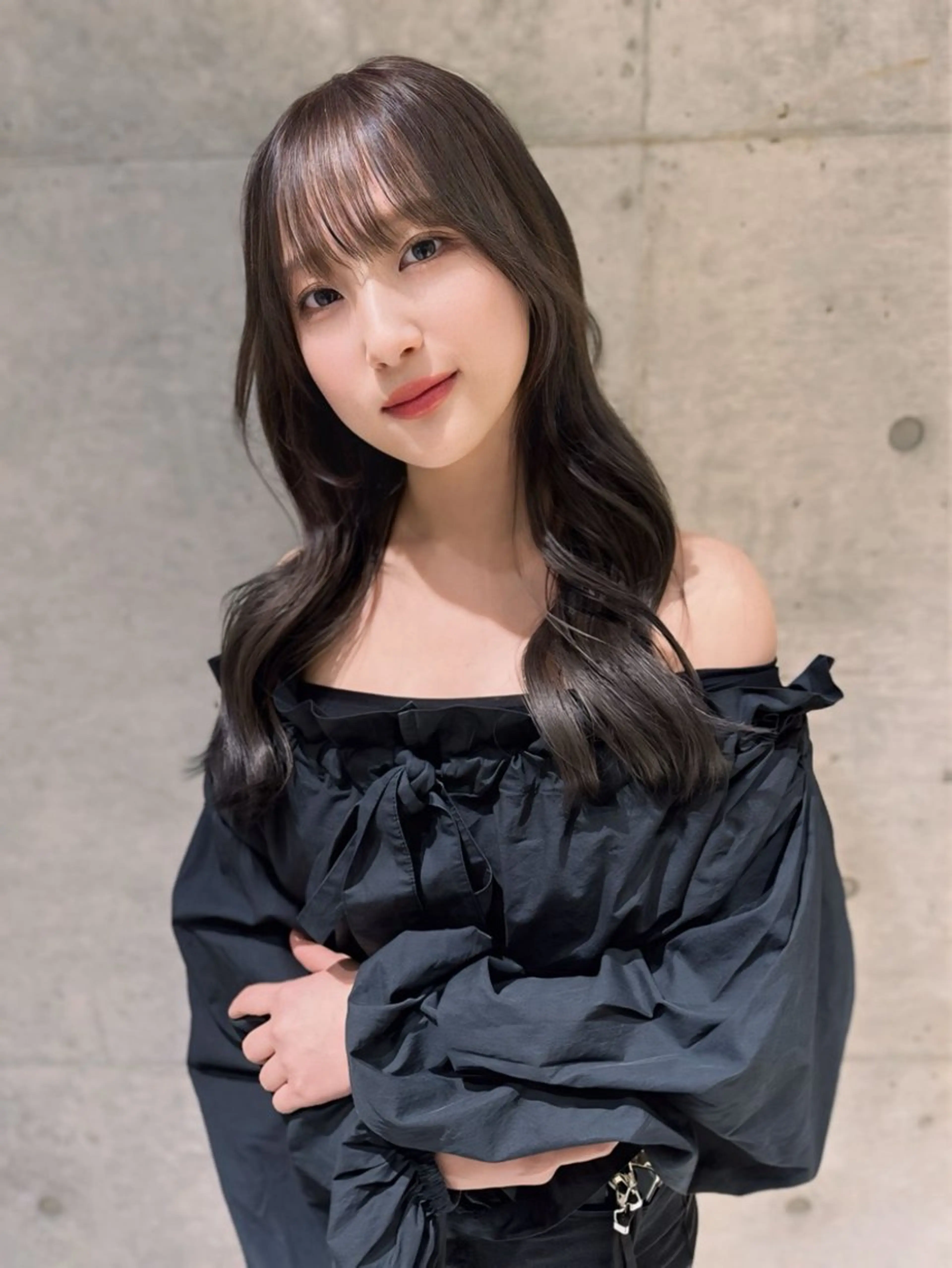 セミロング Rita/髪質改善 /透明感カラーのヘアスタイル