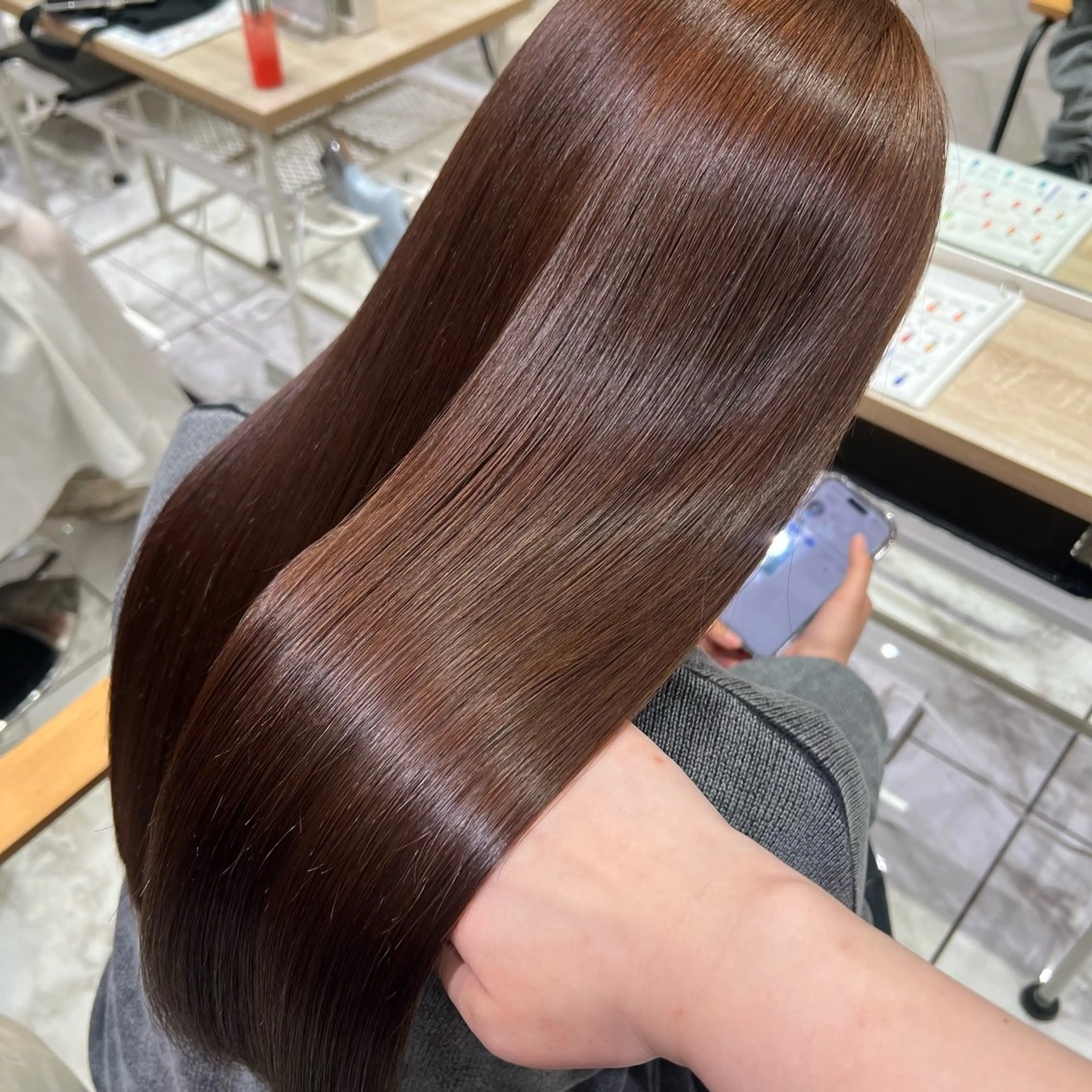 ロング ヘアカラー トリートメント レディースパーマ 🧺🪽/SHUNOのヘアスタイル