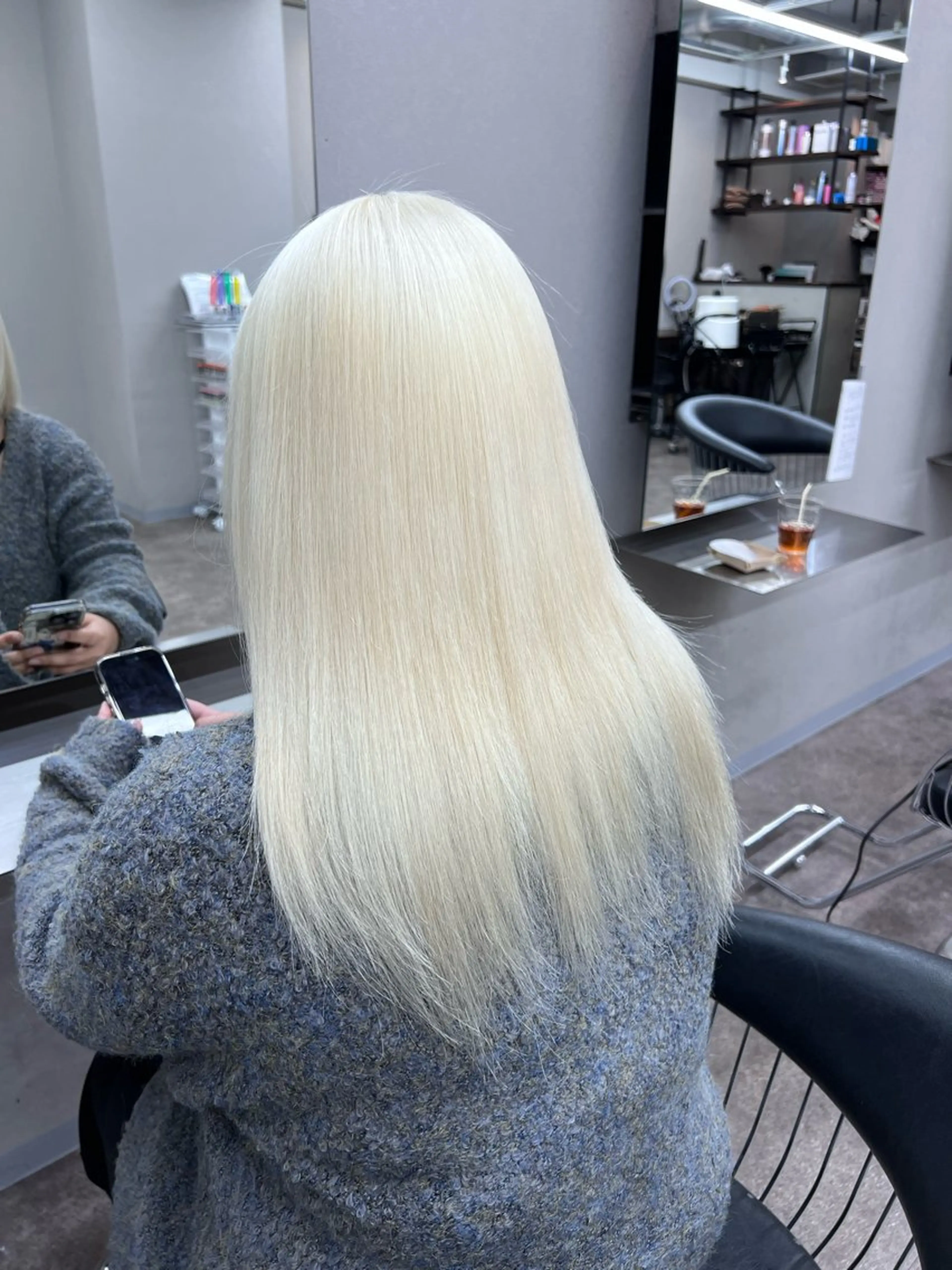 セミロング ブリーチ・エクステ 🎀メイのヘアスタイル