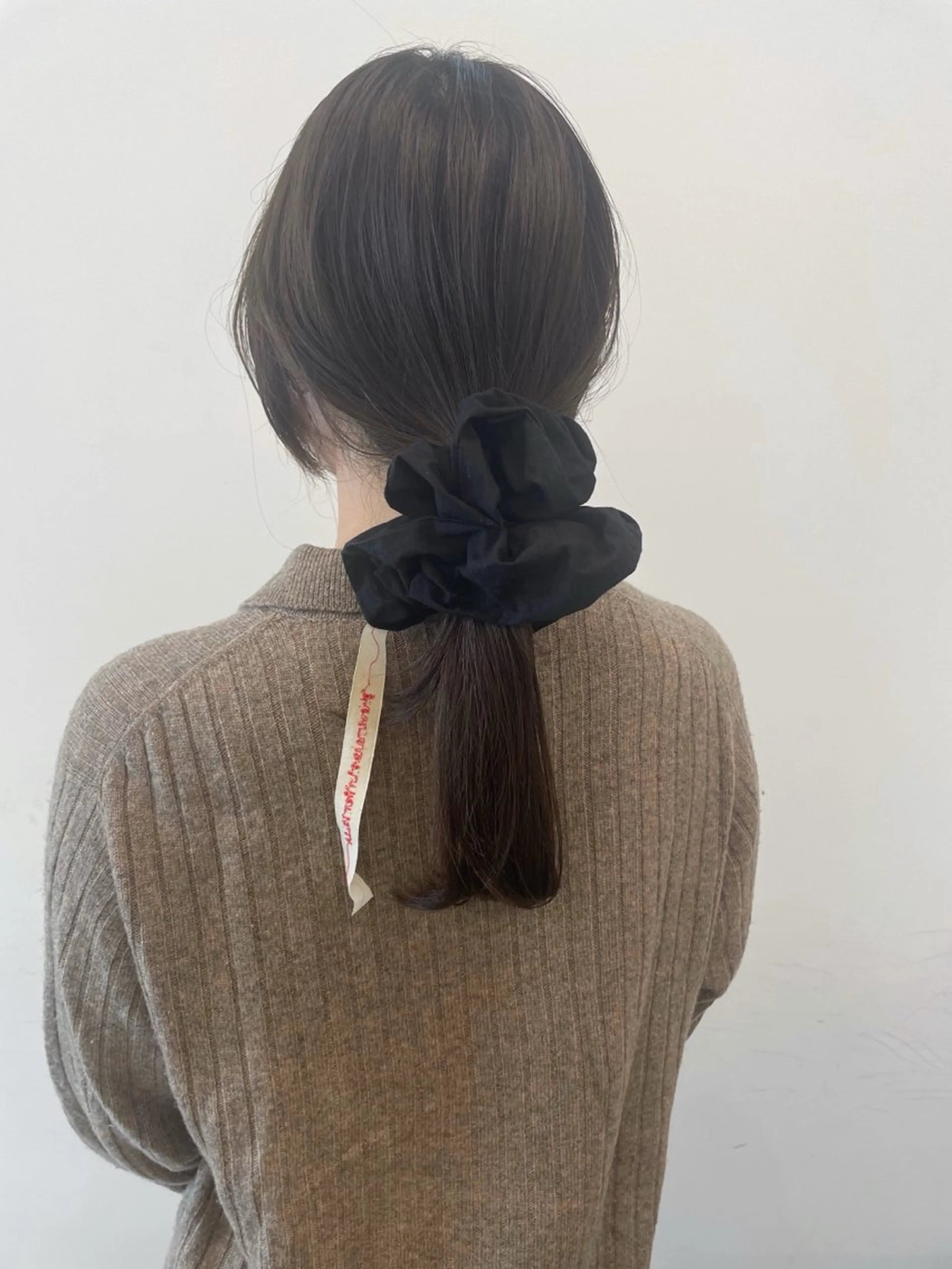 ミディアム カラー 透明感カラー オリーブカラー December渋谷所属・無料カットモデル募集 / 涼 乃のヘアスタイル