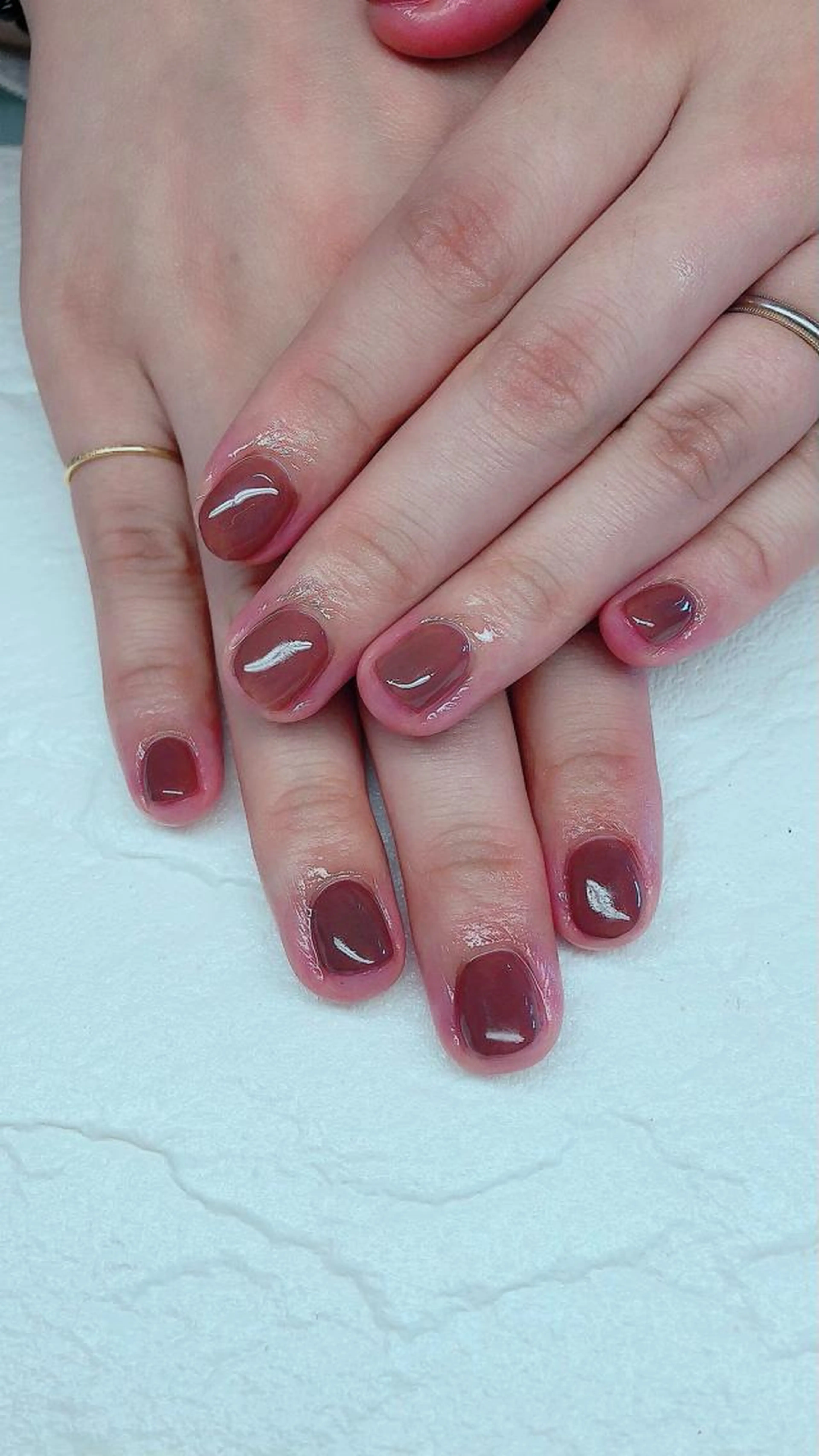 \ハンドネイル/オフ別*ワンカラーの写真