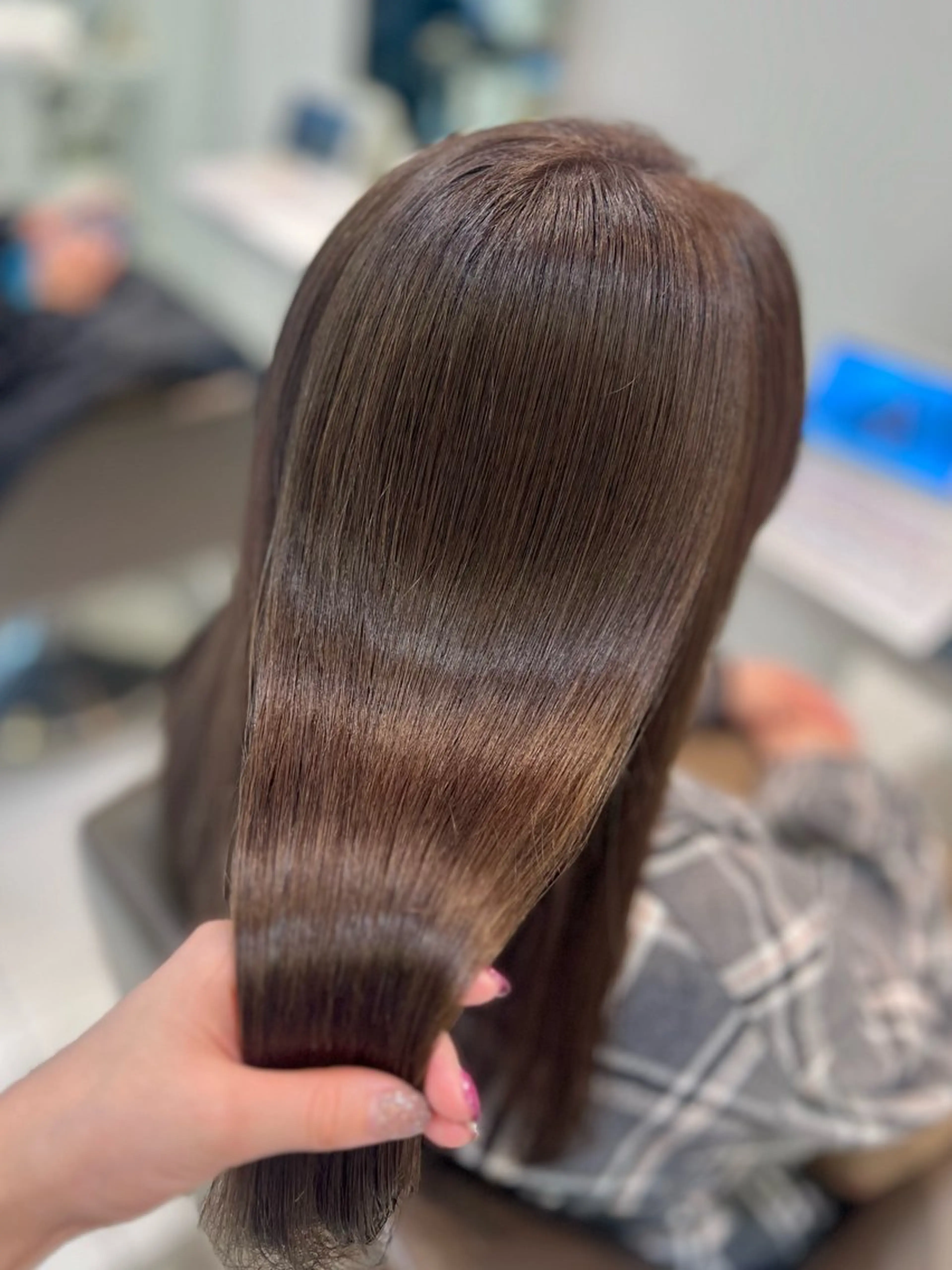 ロング Yuka/Aujua ソムリエ/髪質改善のヘアスタイル