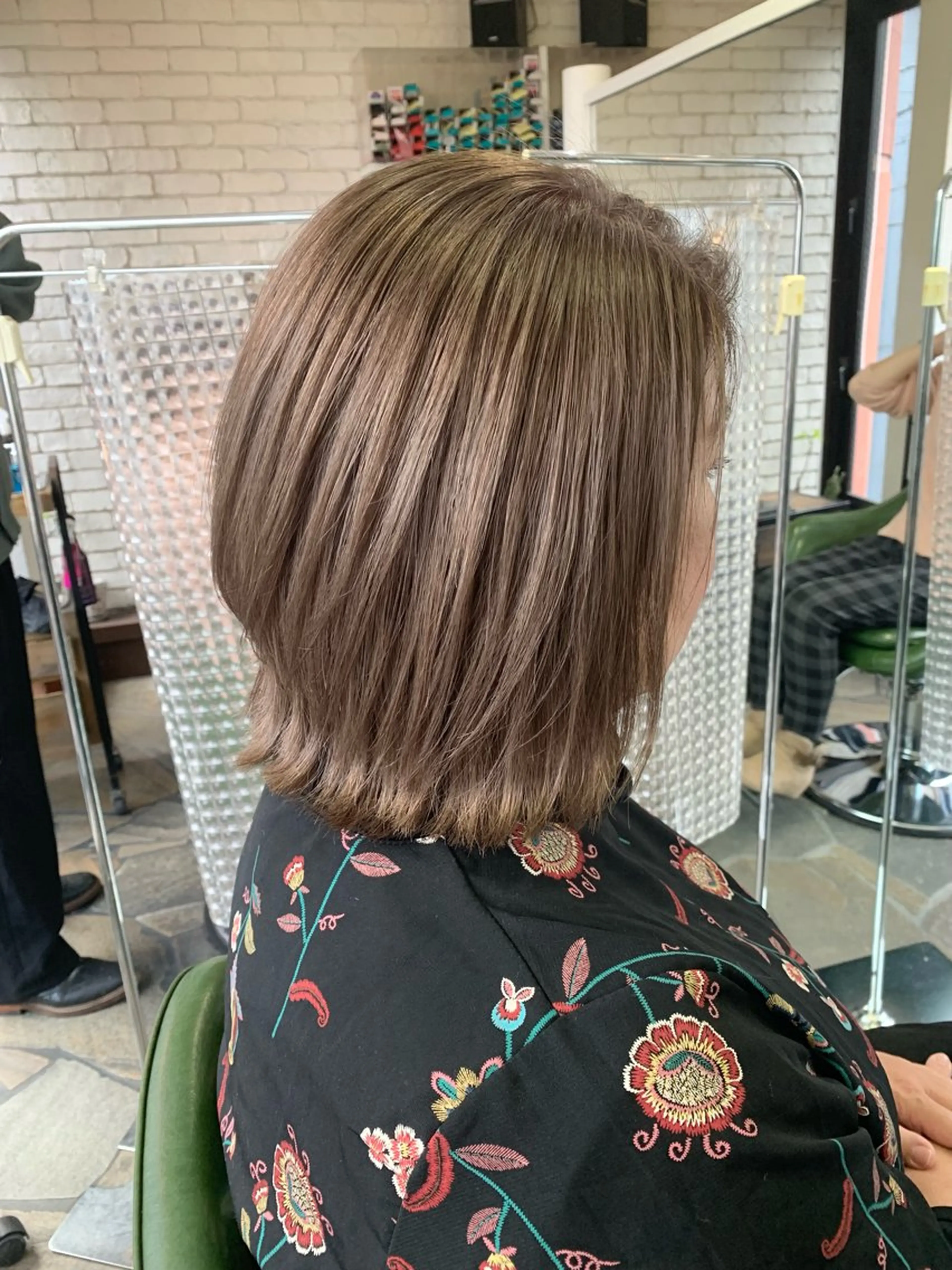 ミディアム 戸本 泰久のヘアスタイル