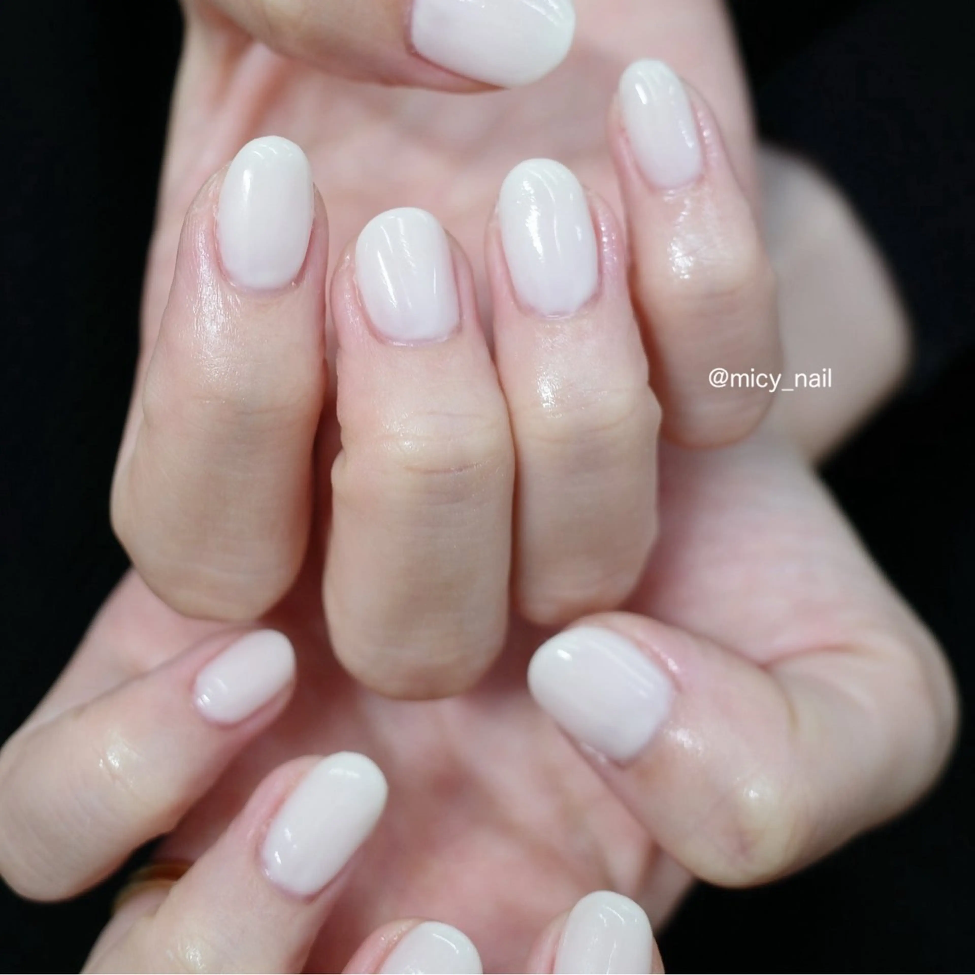 ネイル ワンカラーネイル ハンドネイル h mizukiのネイルデザイン