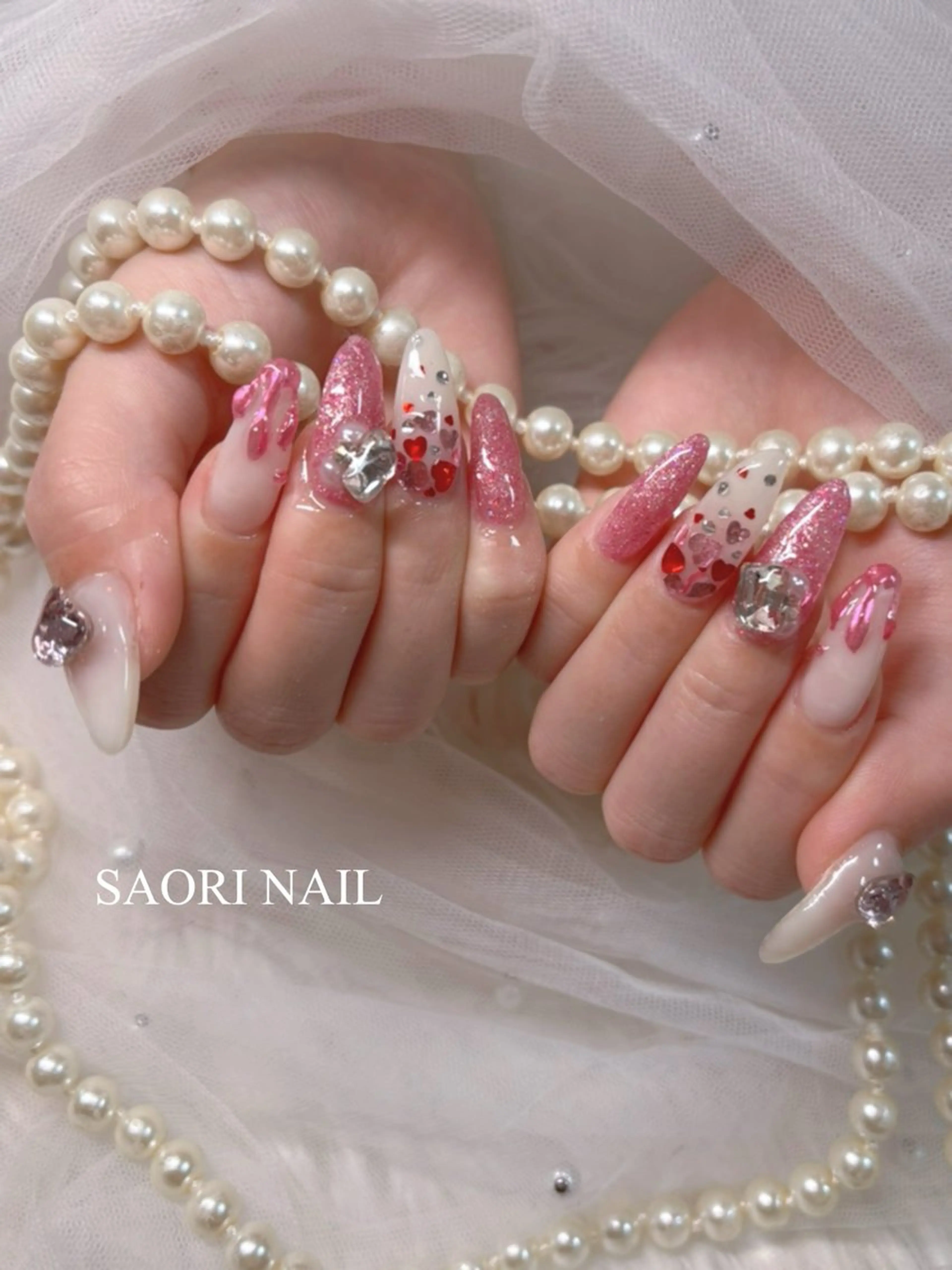 ネイル 安部 沙織のネイルデザイン
