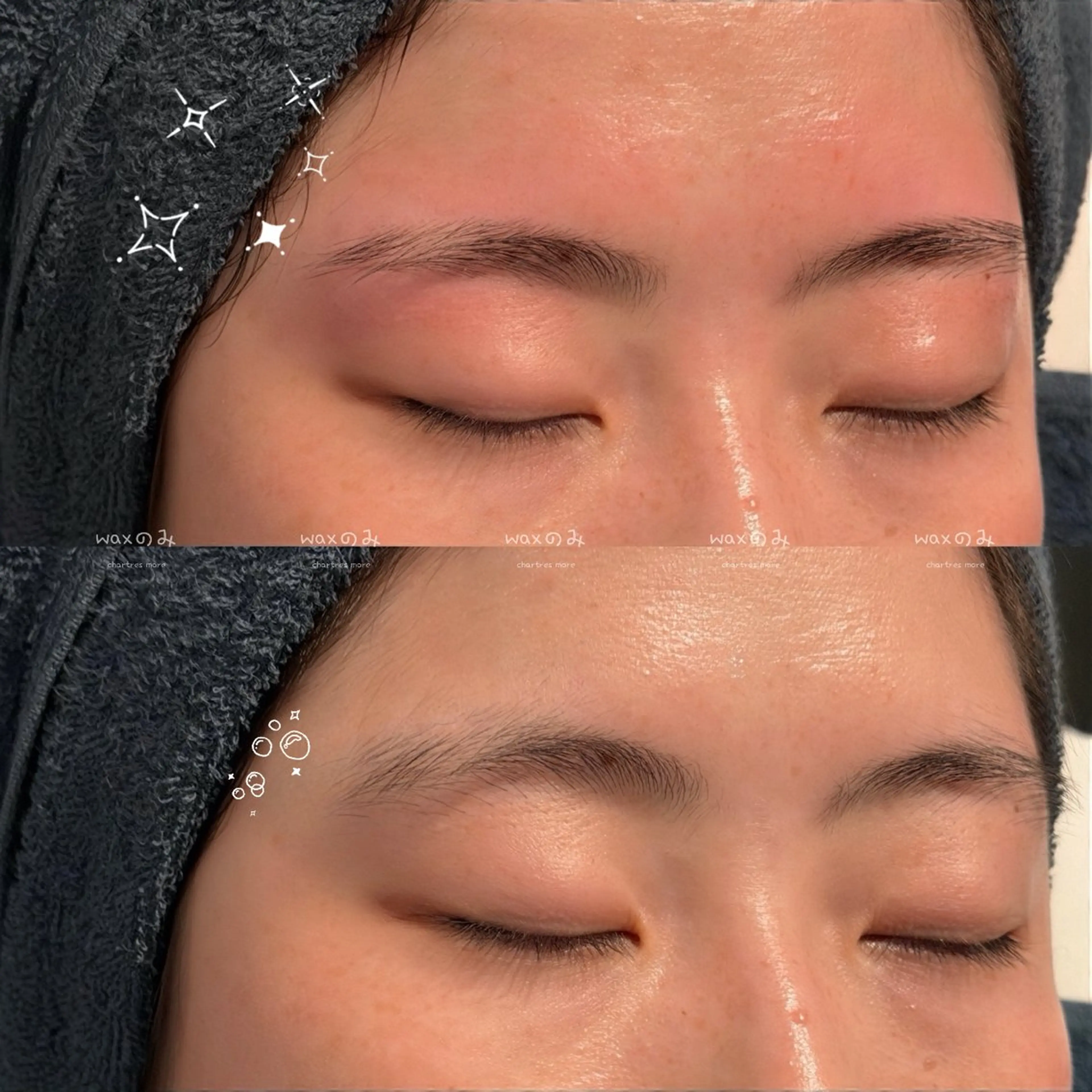 アイブロウ ワックス脱毛 逢澤 奈那の眉毛・アイブロウイメージ