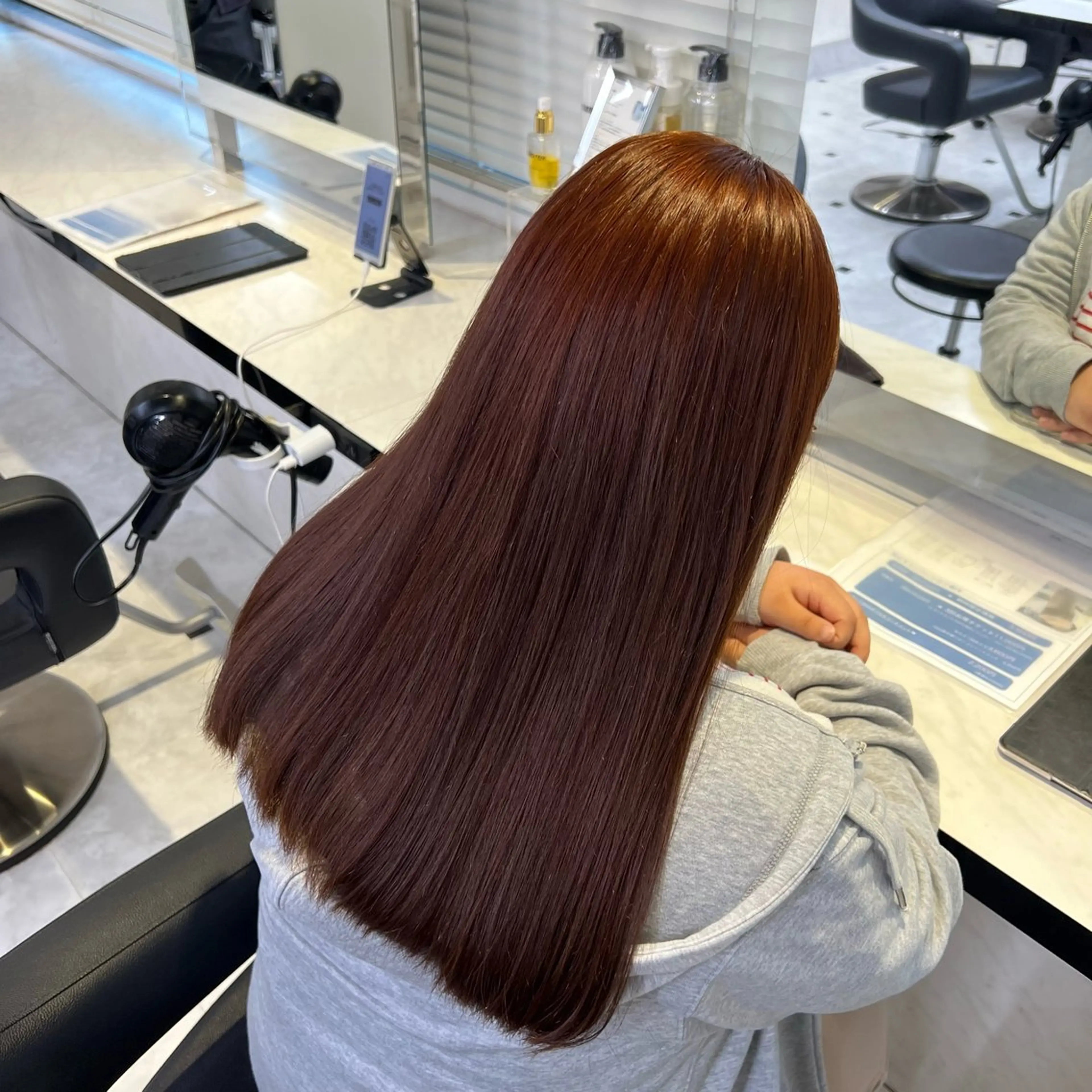 カラー 愛され暖色♥️モテ 艶髪♥️りなのヘアスタイル