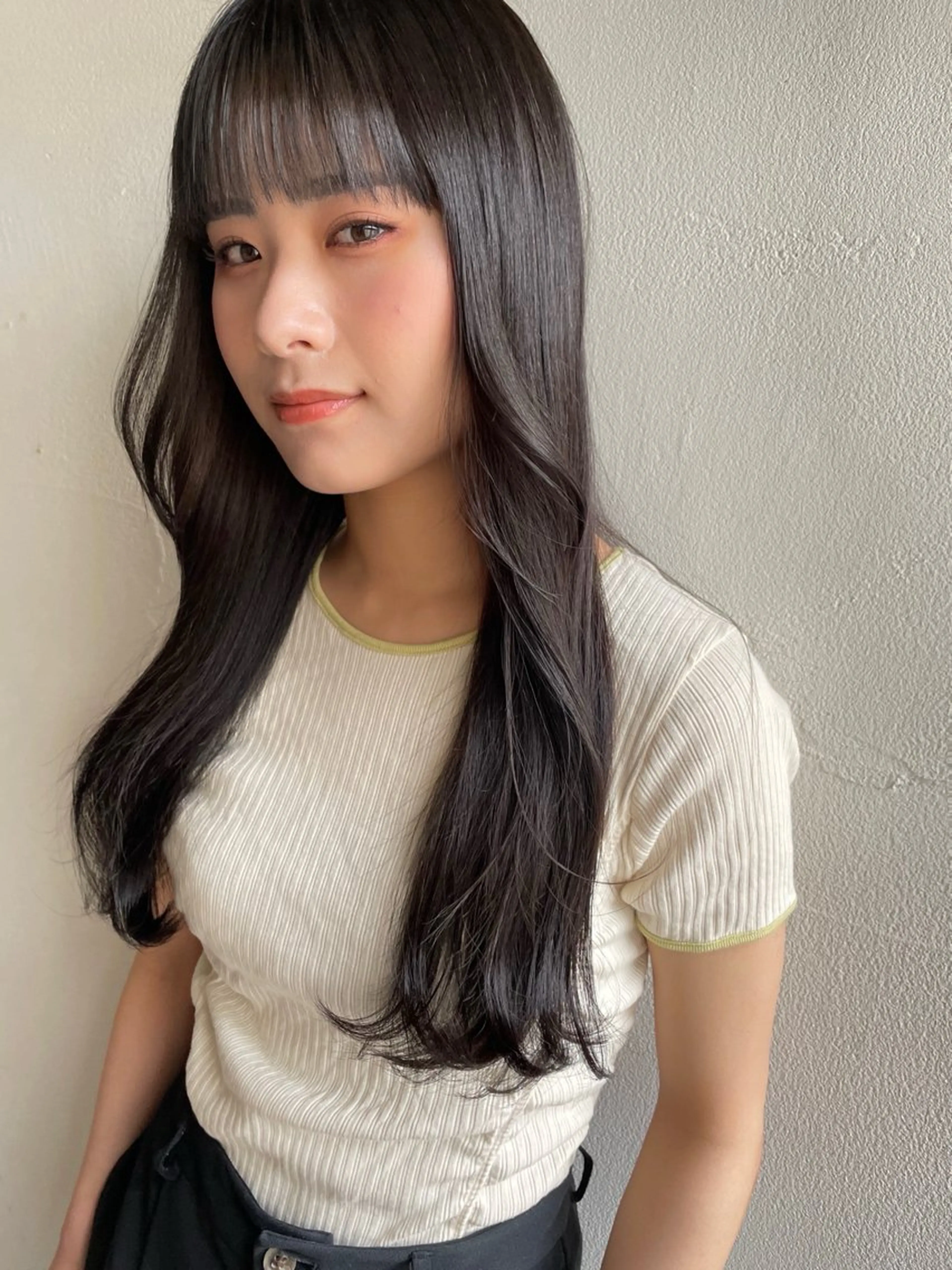 ロング 石川 理恵のヘアスタイル