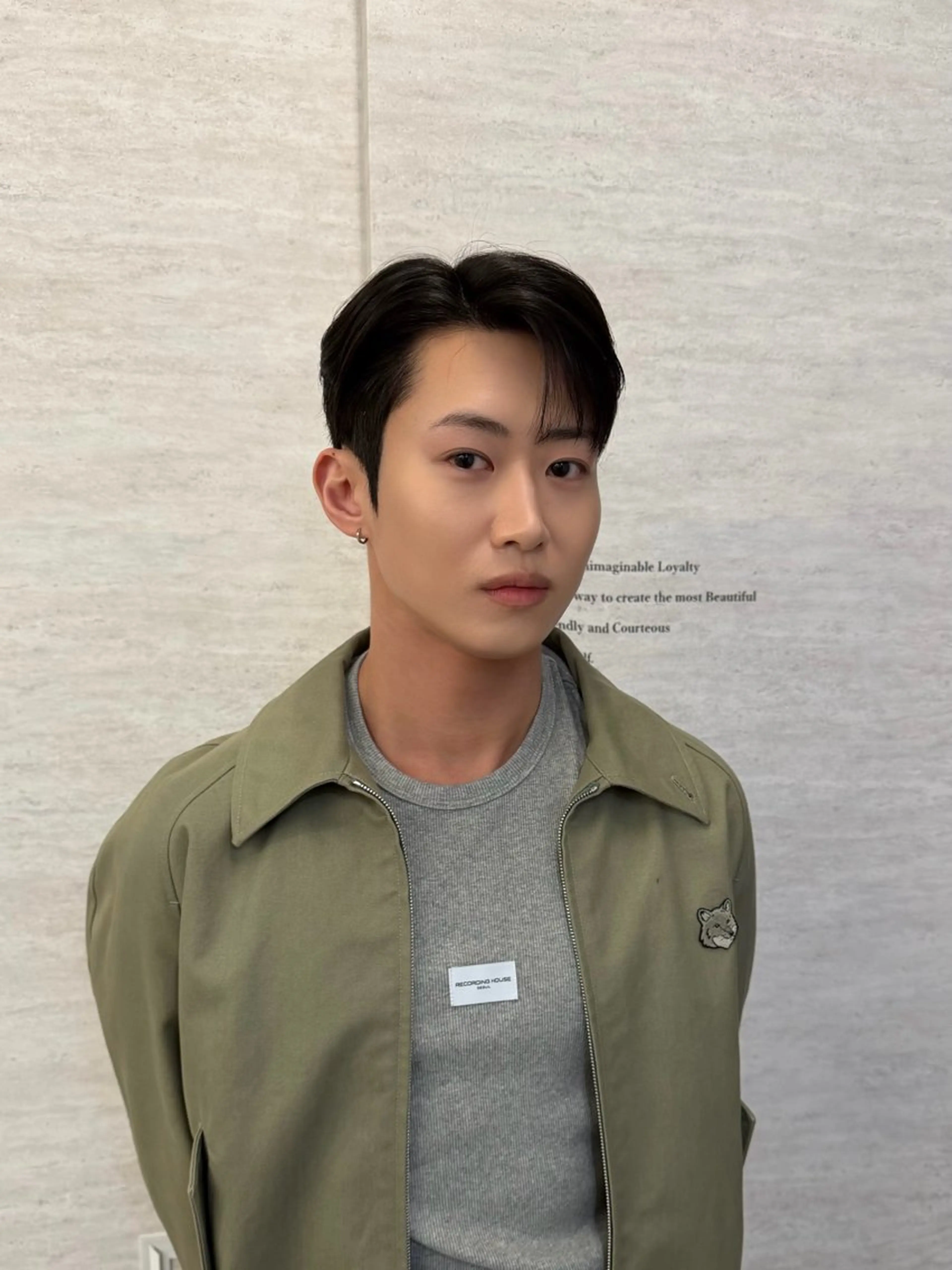 メンズ カット パーマ 韓国式ダウンパーマ 🇰🇷櫻井健のヘアスタイル