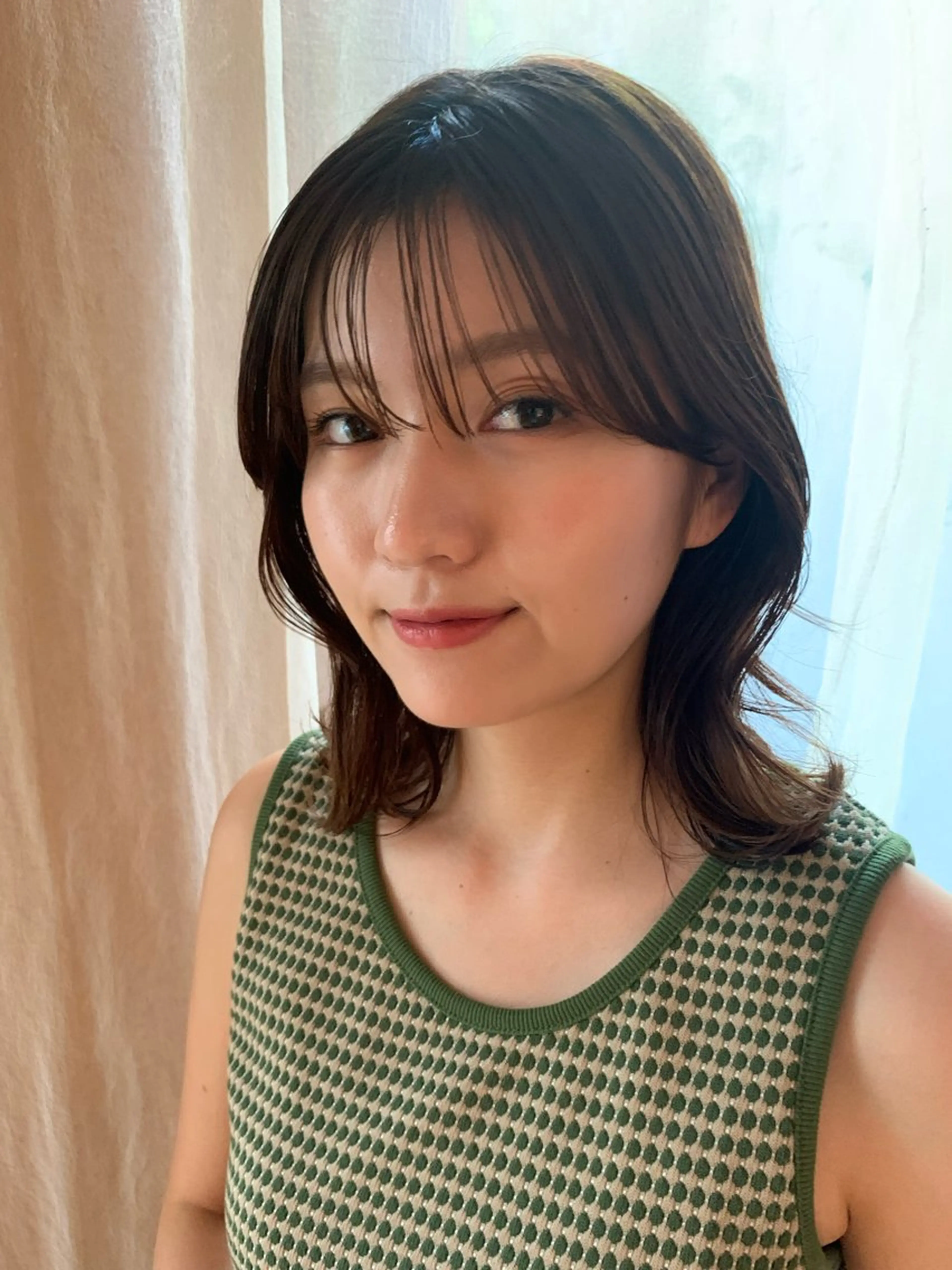 ミディアム 韓国風ヘア 韓国風ヘア🐰 長谷川のヘアスタイル