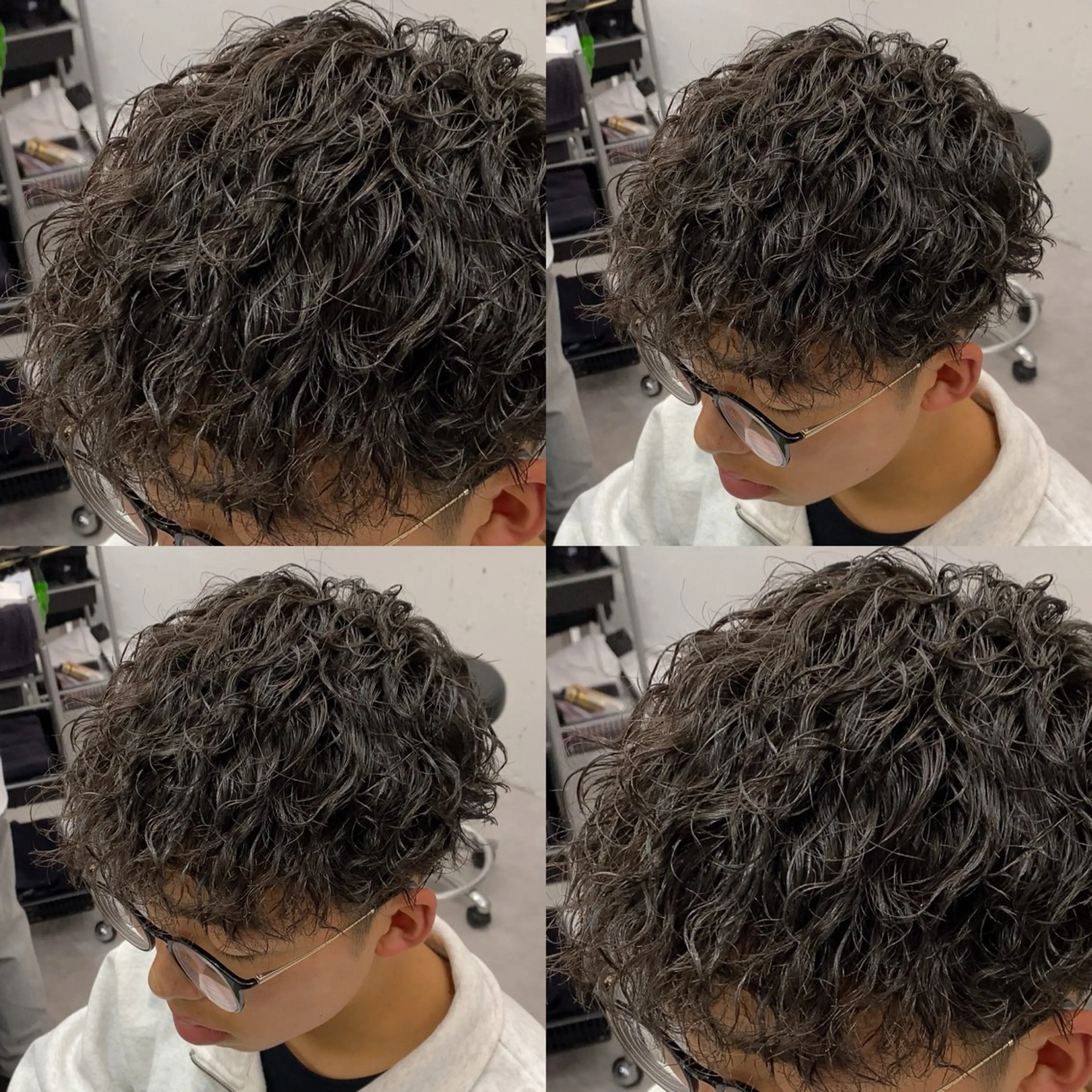 パーマ メンズ メンズ特化LIBER 石川玲央のヘアスタイル