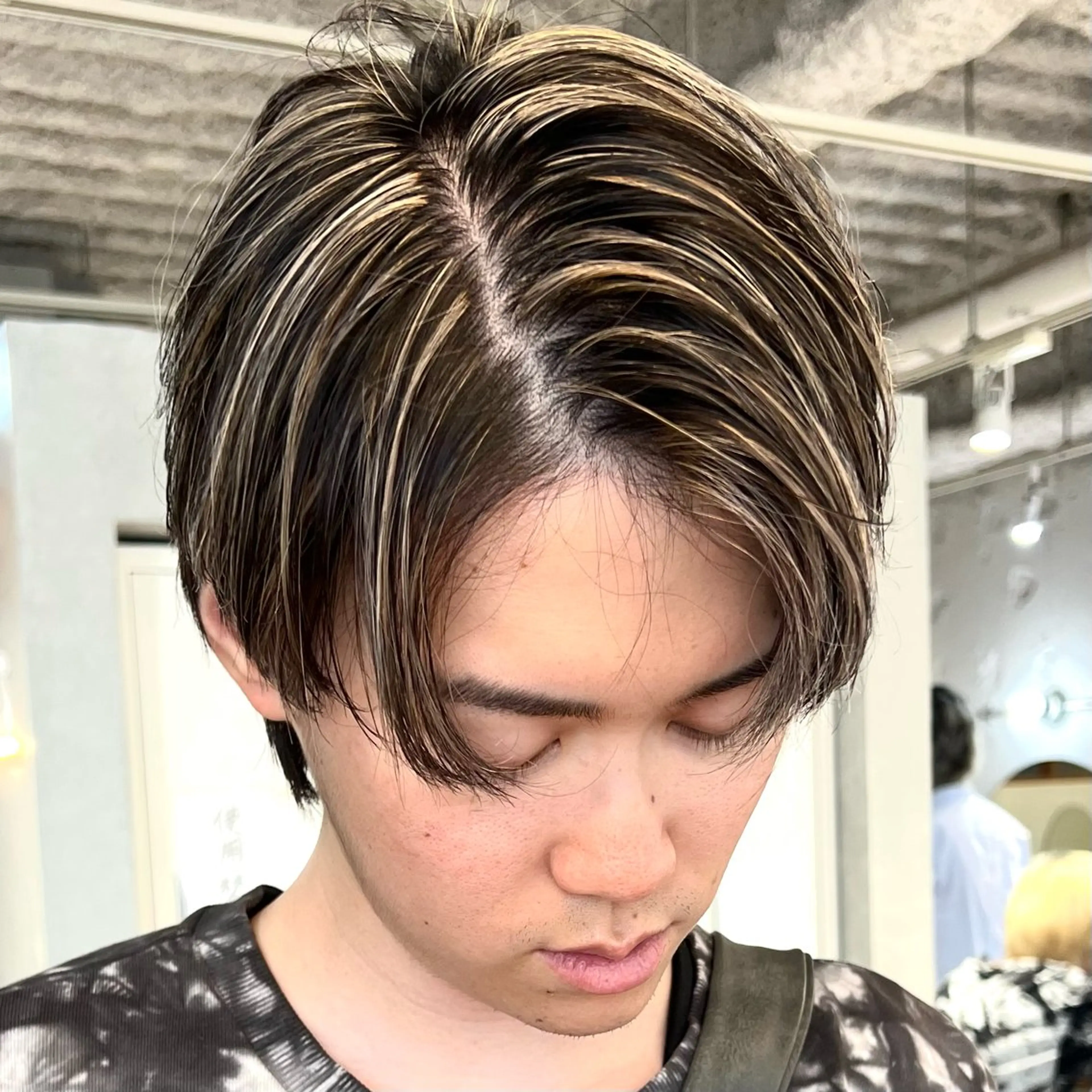 【夏にオススメ🔥】メンズハイライトカラー（本数入れ放題）の写真