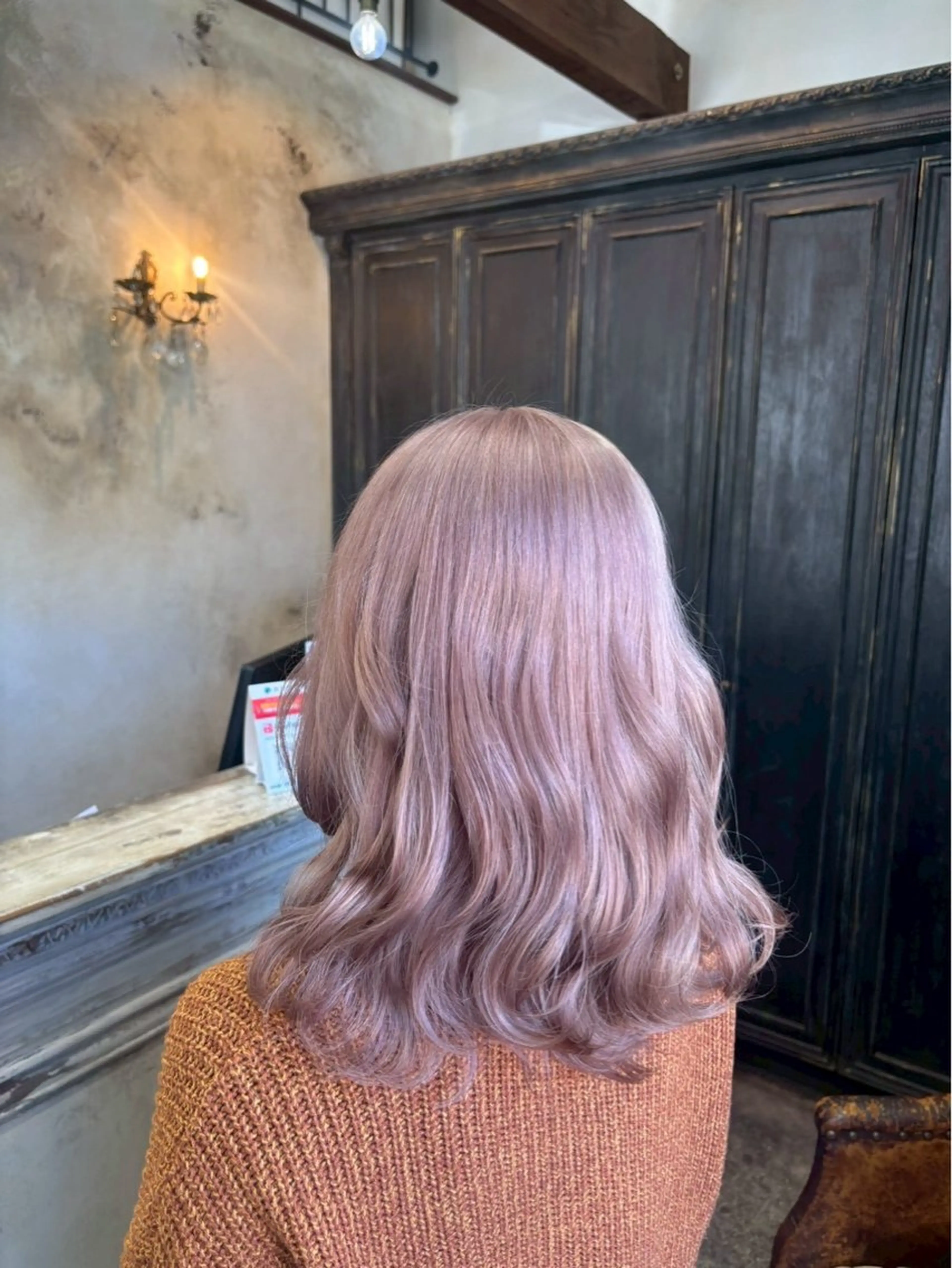 ミディアム 林 夢良🖤のヘアスタイル