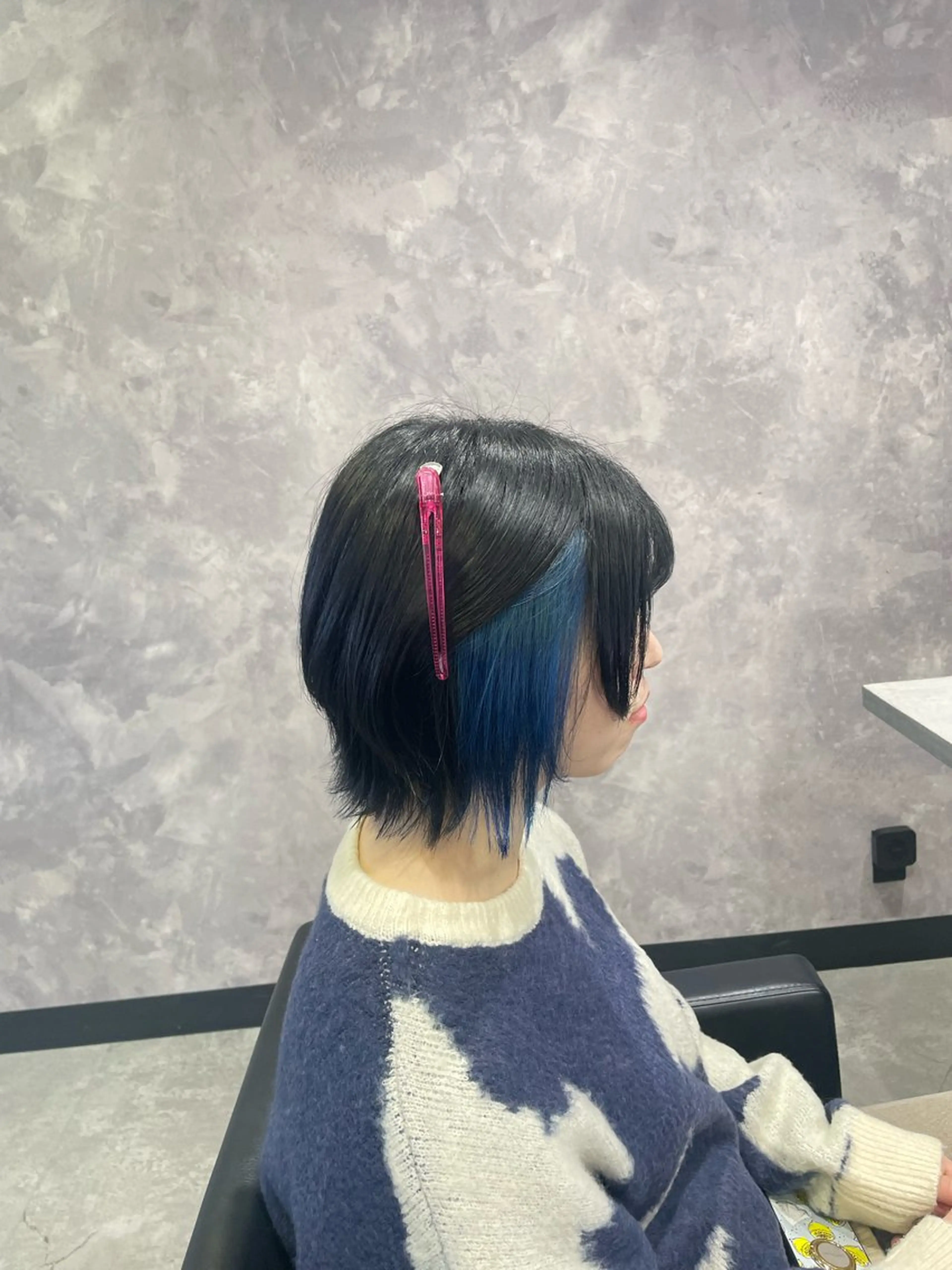 ショート カラー ブリーチ カット ヘアカラー 手塚 由佳のヘアスタイル