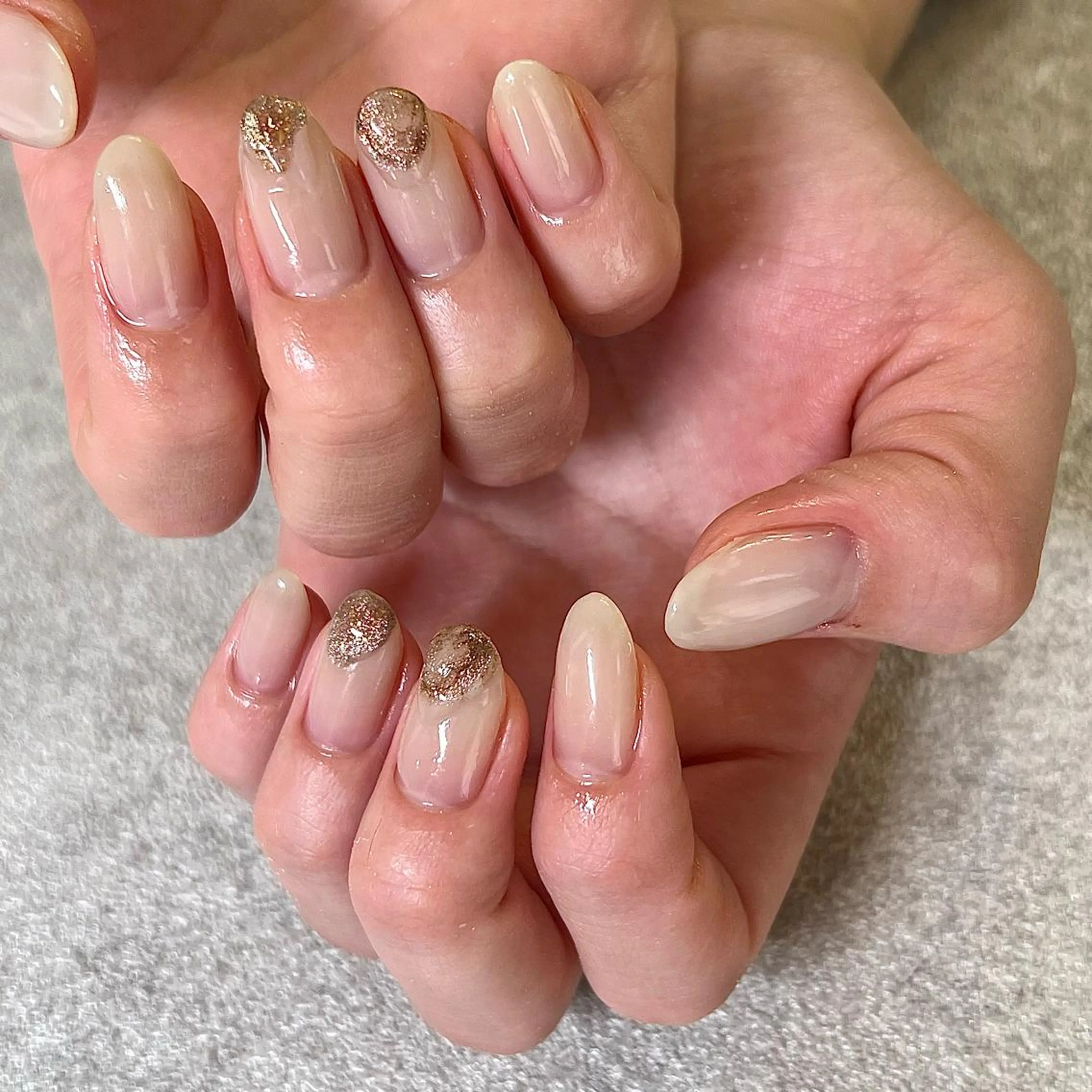 ネイル ハンドネイル 《カメレオン》 西田美輝のヘアスタイル