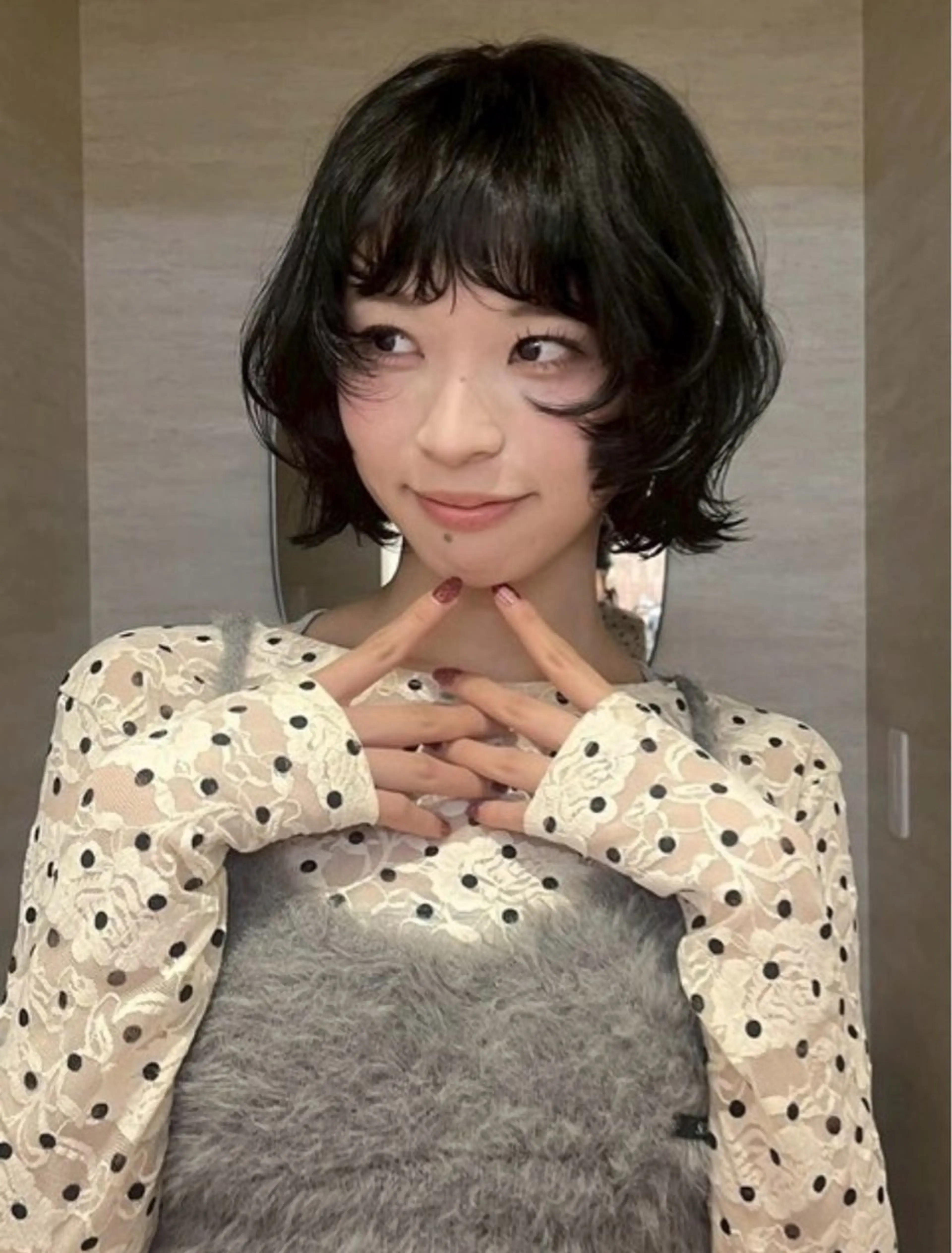 ショート カット トリートメント 暖色系/ブリーチ/ 豊橋/ノア𝜗𝜚のヘアスタイル