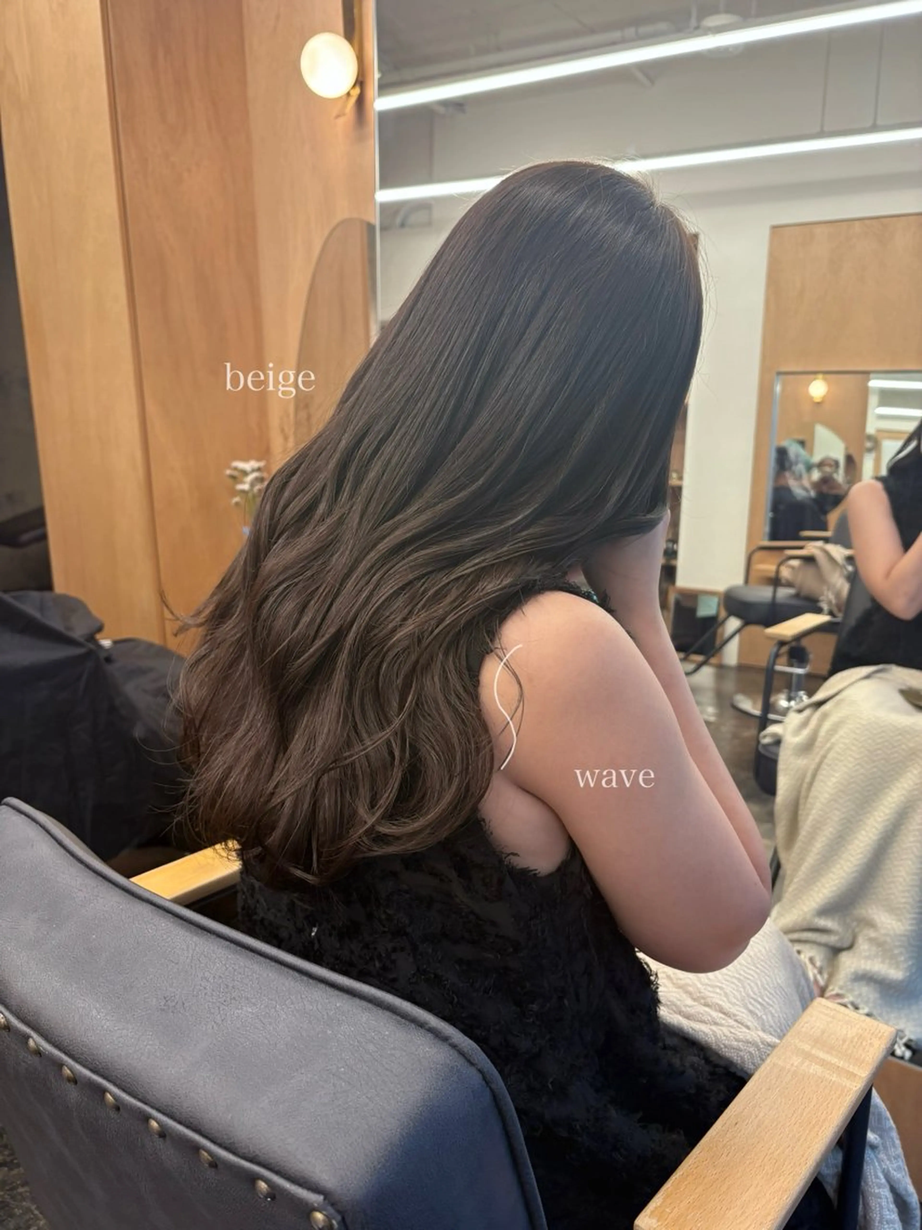 セミロング カラー カット ヘアカラー karin🌛ボブ／ 透明感たっぷりカラーのヘアスタイル