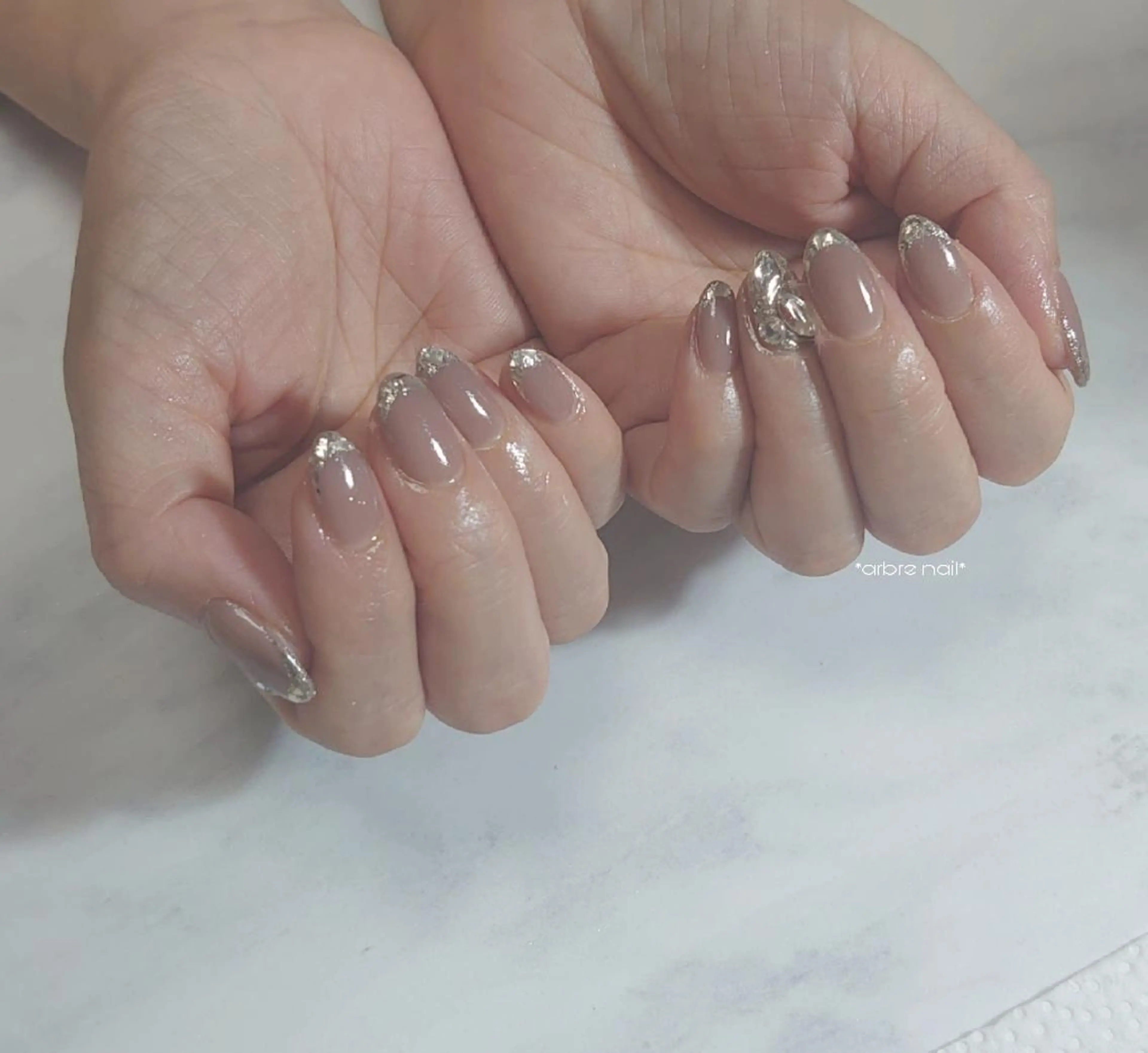 ネイル ハンドネイル ハンドケア ✯.。 arbre  nail 。✯.のネイルデザイン