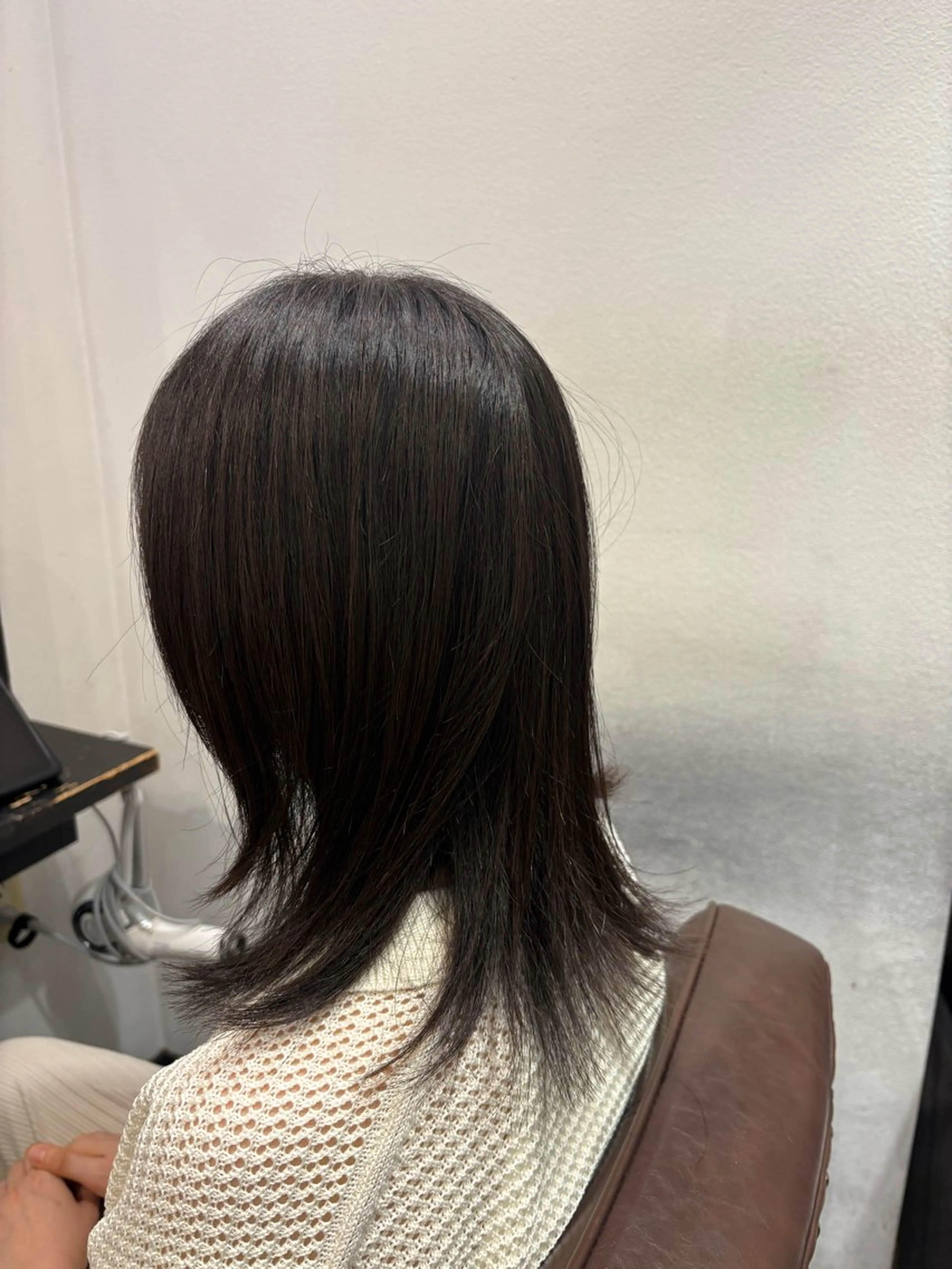 ミディアム ひらい あいりのヘアスタイル