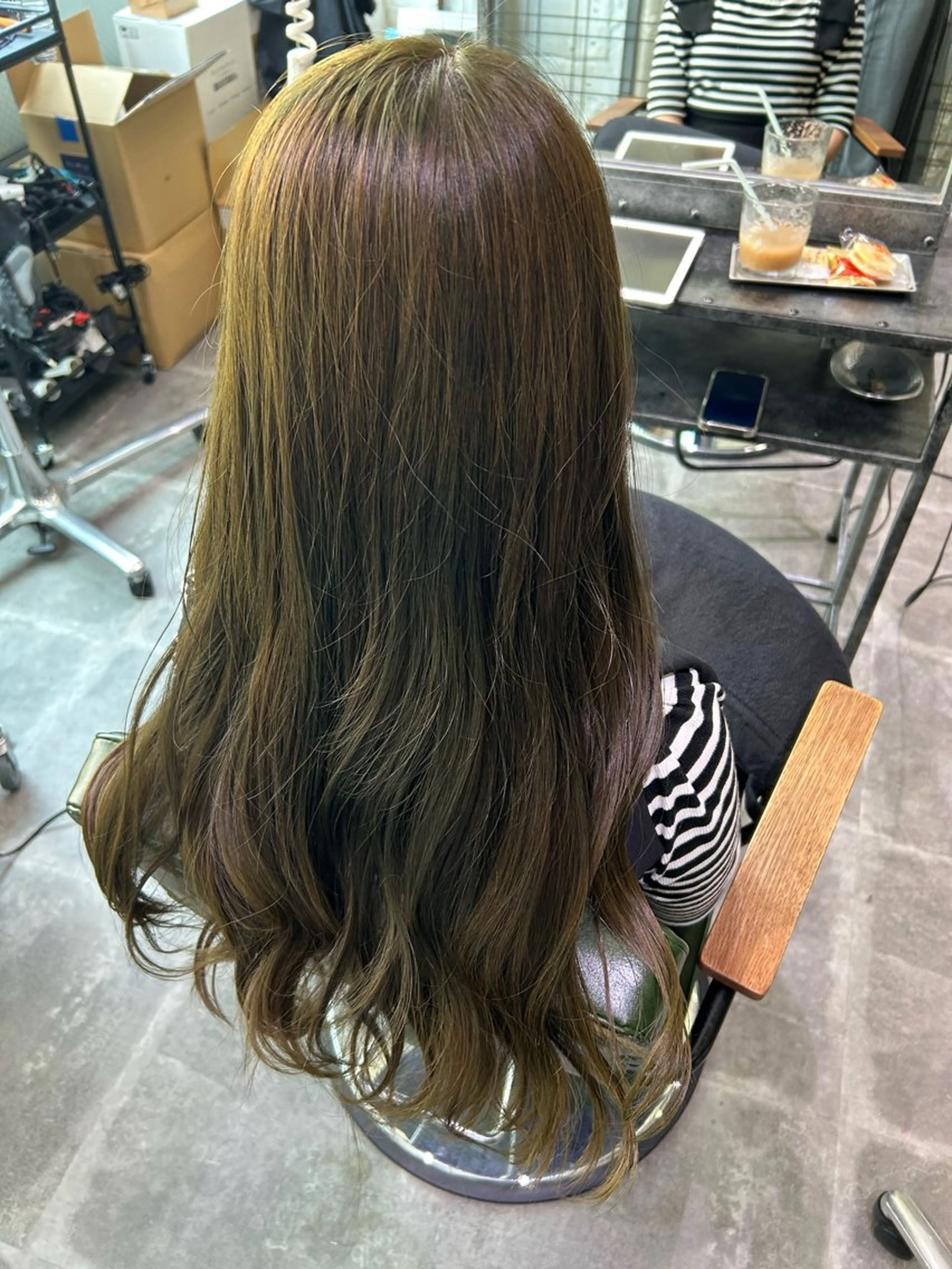 ロング カラー ヘアカラー Retsu /UniQのヘアスタイル