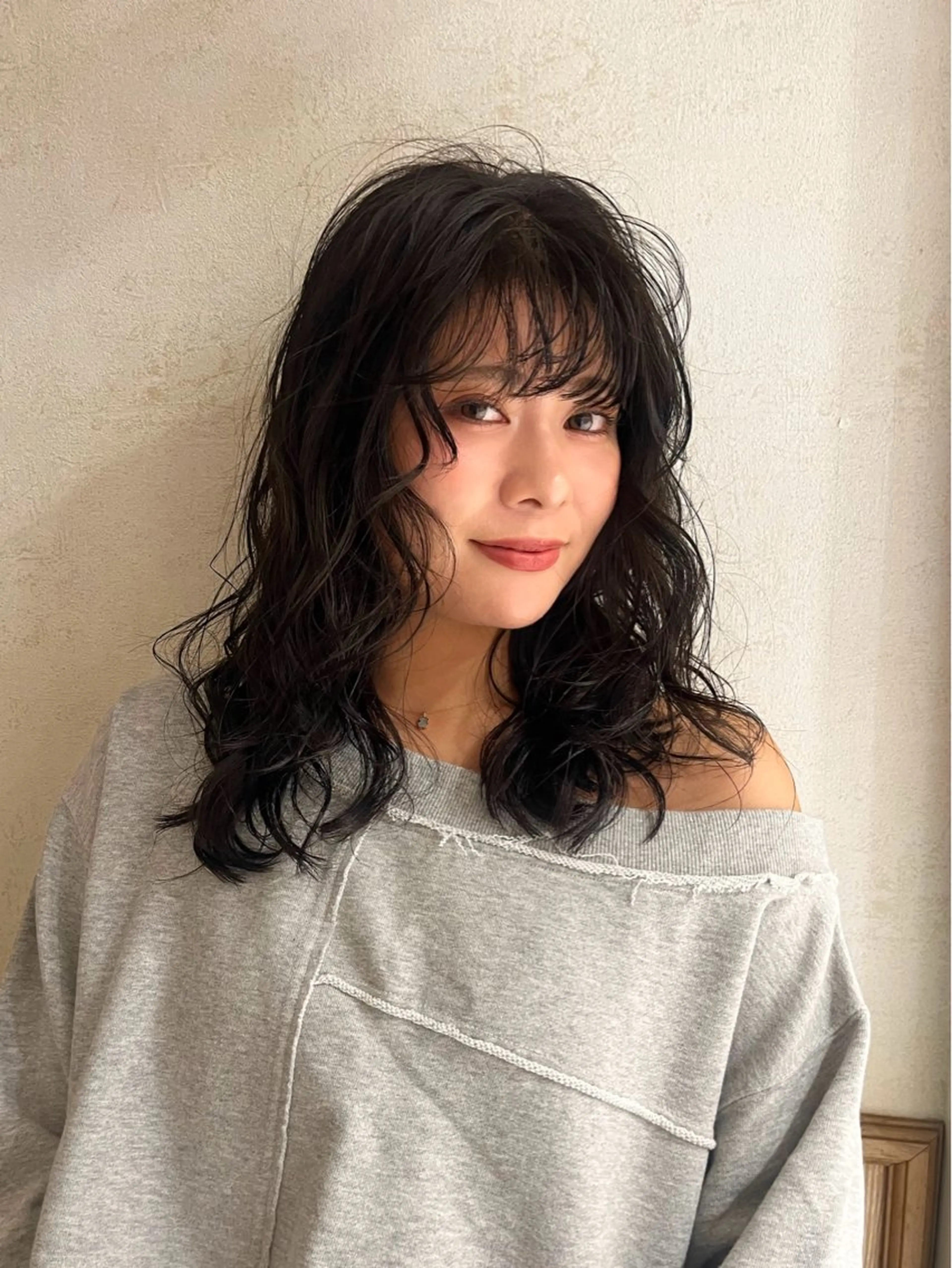 セミロング パーマ izumi/ ボブ/パーマのヘアスタイル