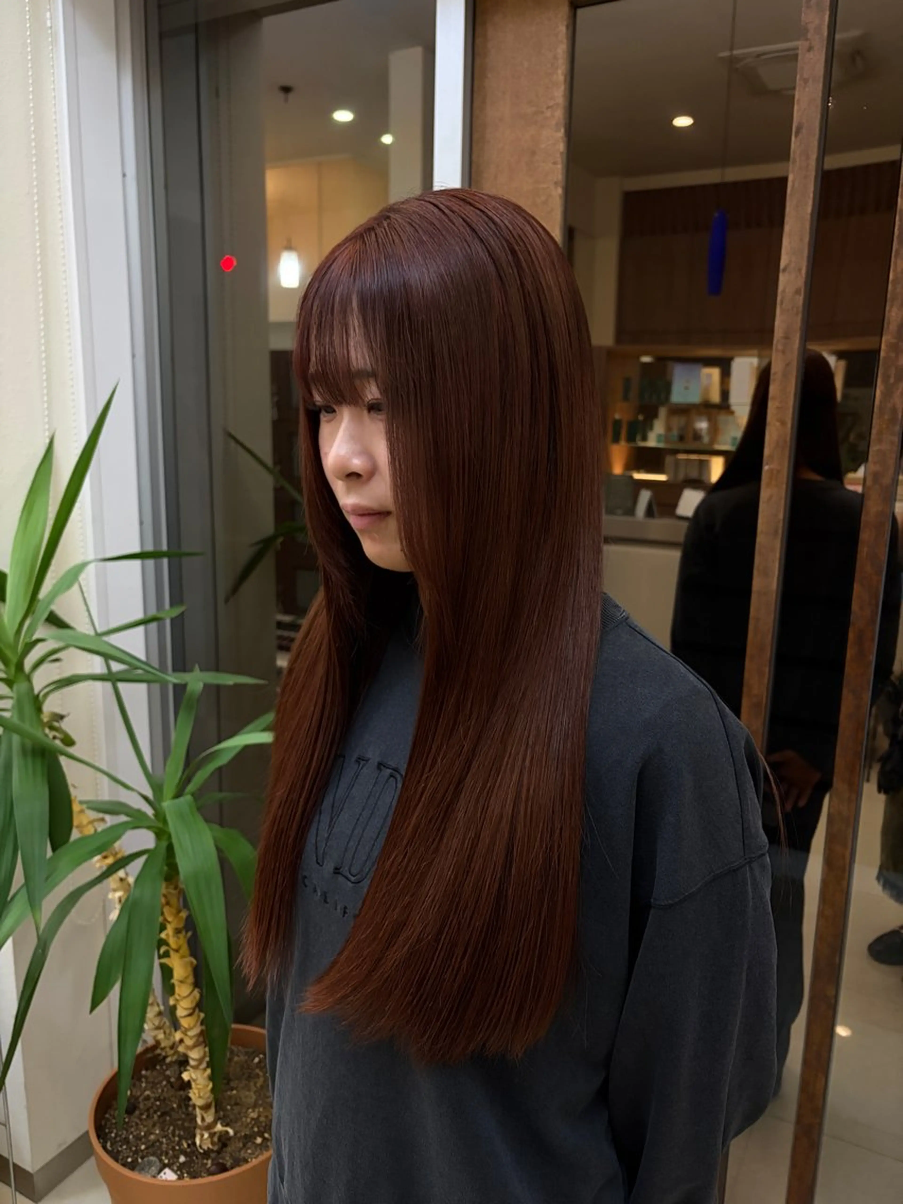 ロング カット ヘアカラー カット／ブリーチ🐏 モデル募集中 ナナホのヘアスタイル